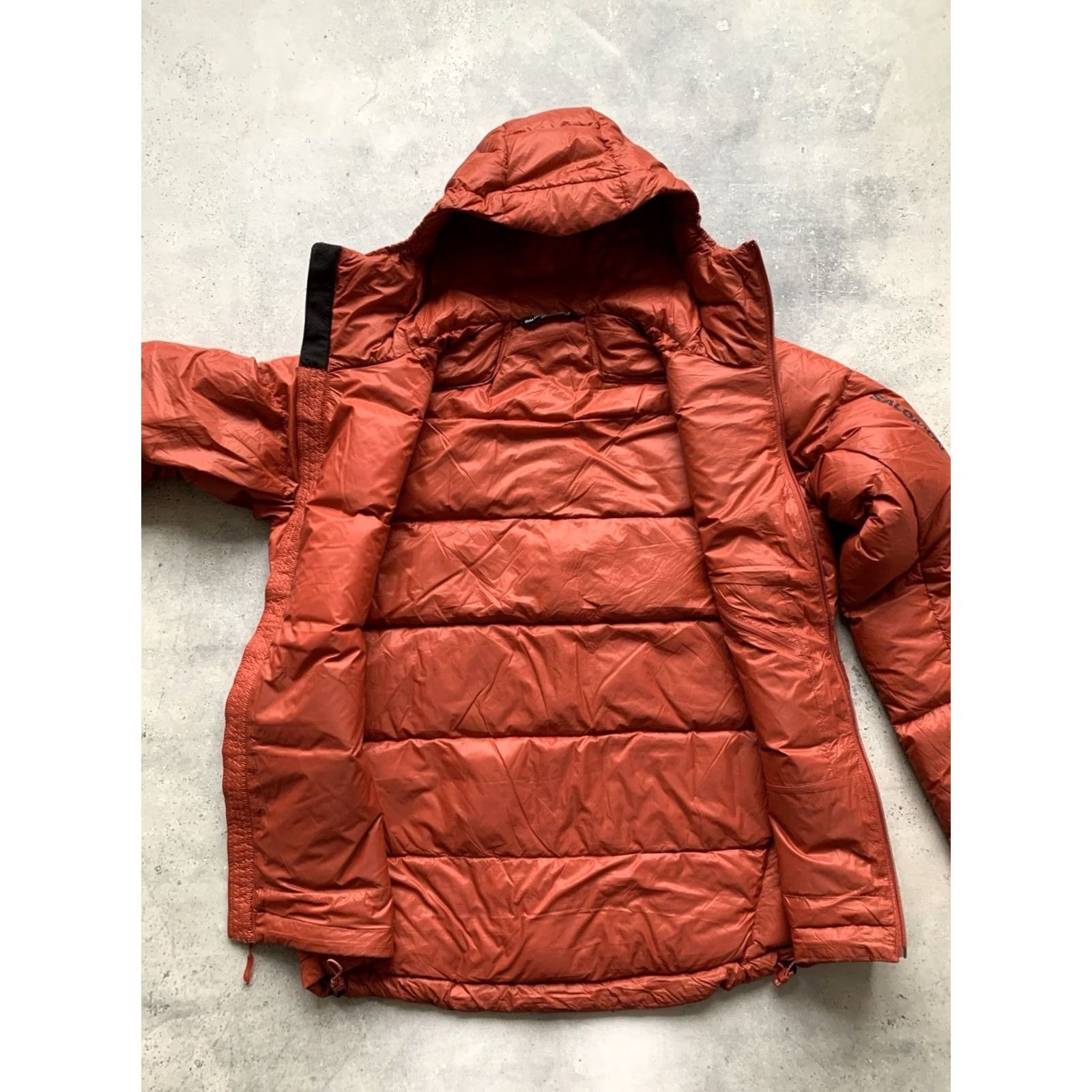 Salomon SALOMON DOWN JACKET PUFFER MEN'S SIZE L Rust Outdoor Jacket L Mens Size US L / EU 52-54 / 3 - 6 Thumbnail