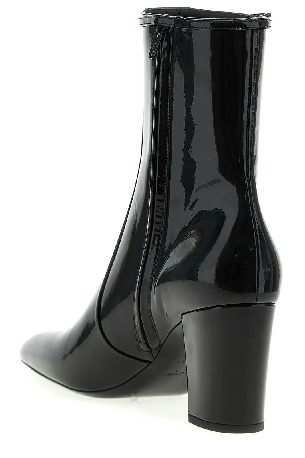 Saint Laurent Paris o1s1wg110225 757045 Betty Booties in Patent Leather in Black Size US 11 / IT 41 - 2 Thumbnail