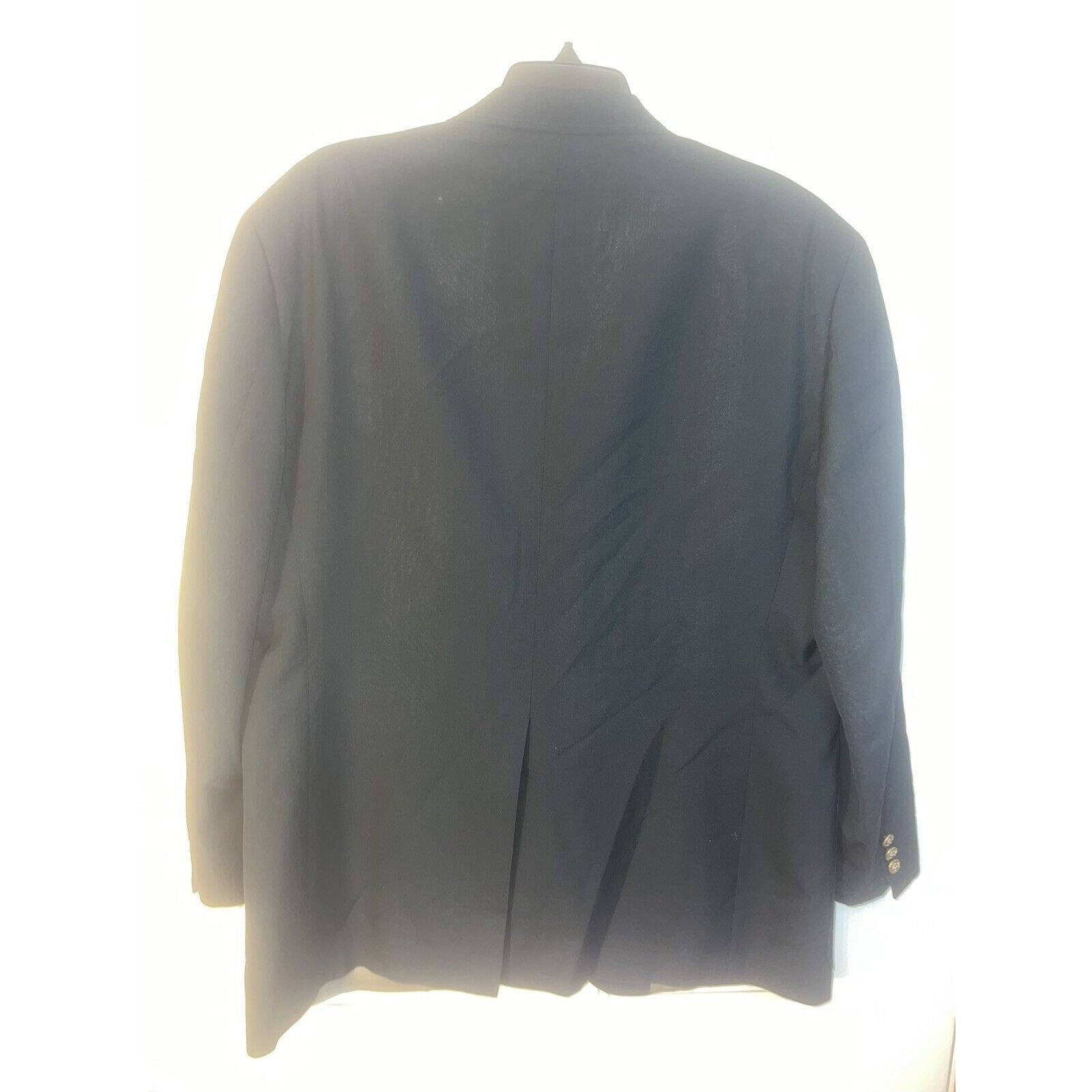 Hart Schaffner Marx Hart Schaffner Marx Black Sport Coat Jack Nicklaus Blazer44R Size 44R - 5 Thumbnail