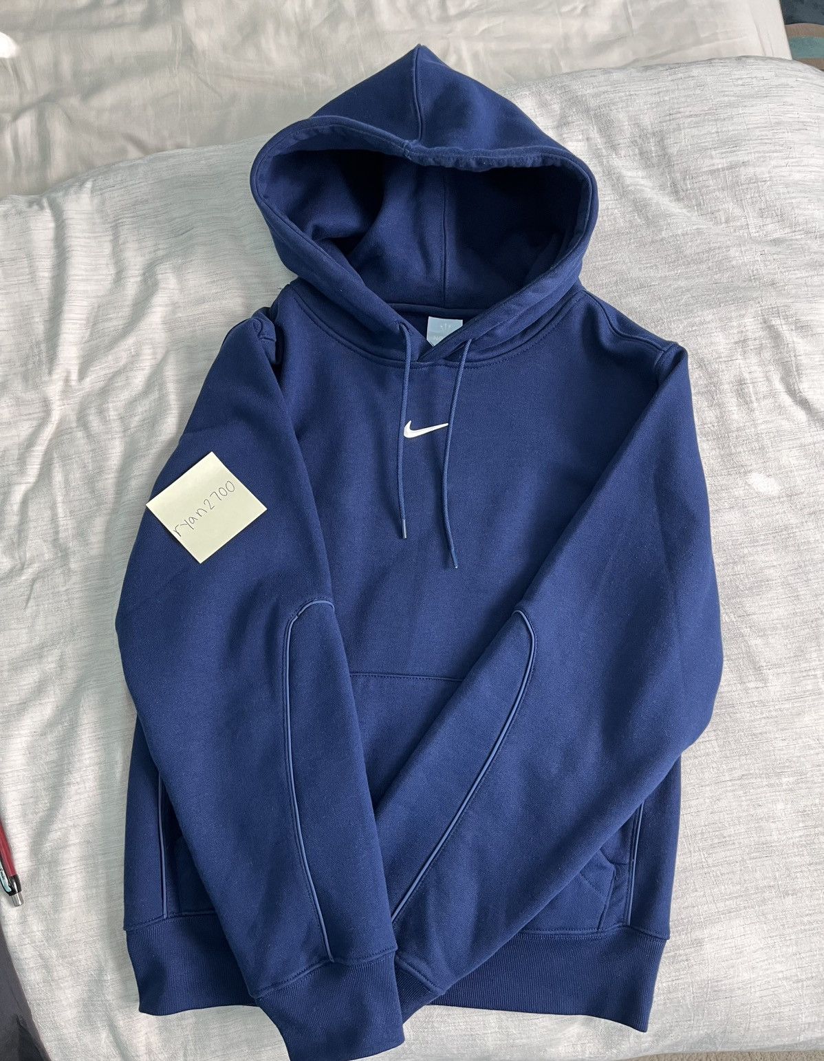 Drake × Nike Nike Drake Nocta Hoodie - Cardinal Stock Navy Blue Size US S / EU 44-46 / 1 - 1 Thumbnail