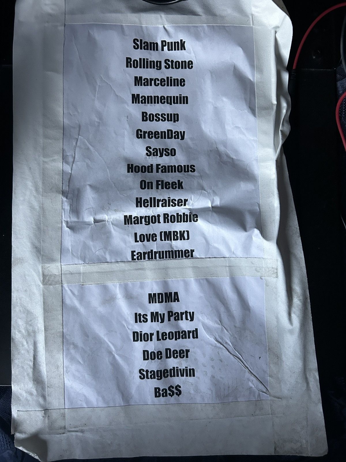 Chrome Hearts x Sex Records toilet paper