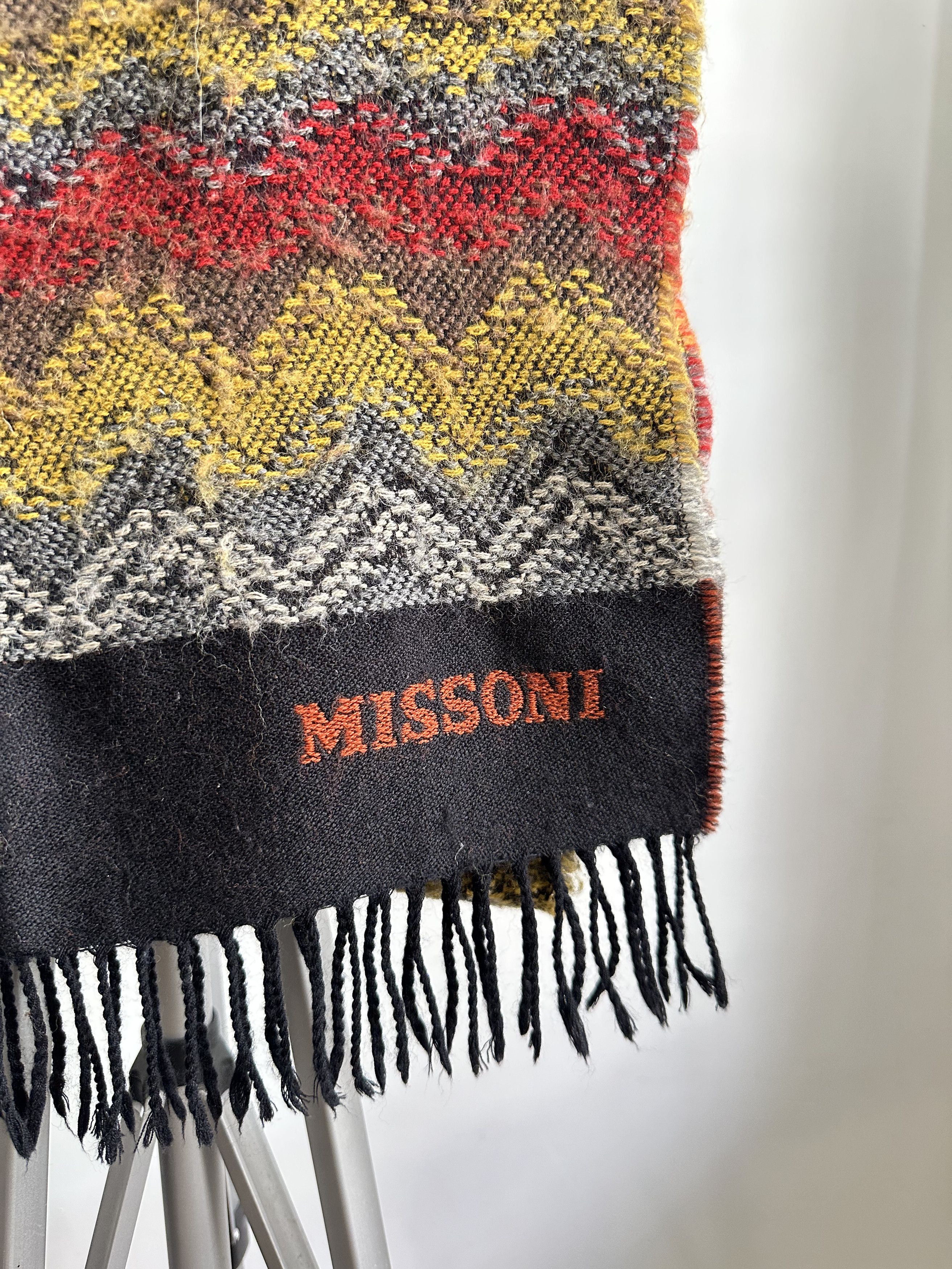 Missoni Missoni Abstract Multicolor Scarf Size ONE SIZE - 4 Thumbnail