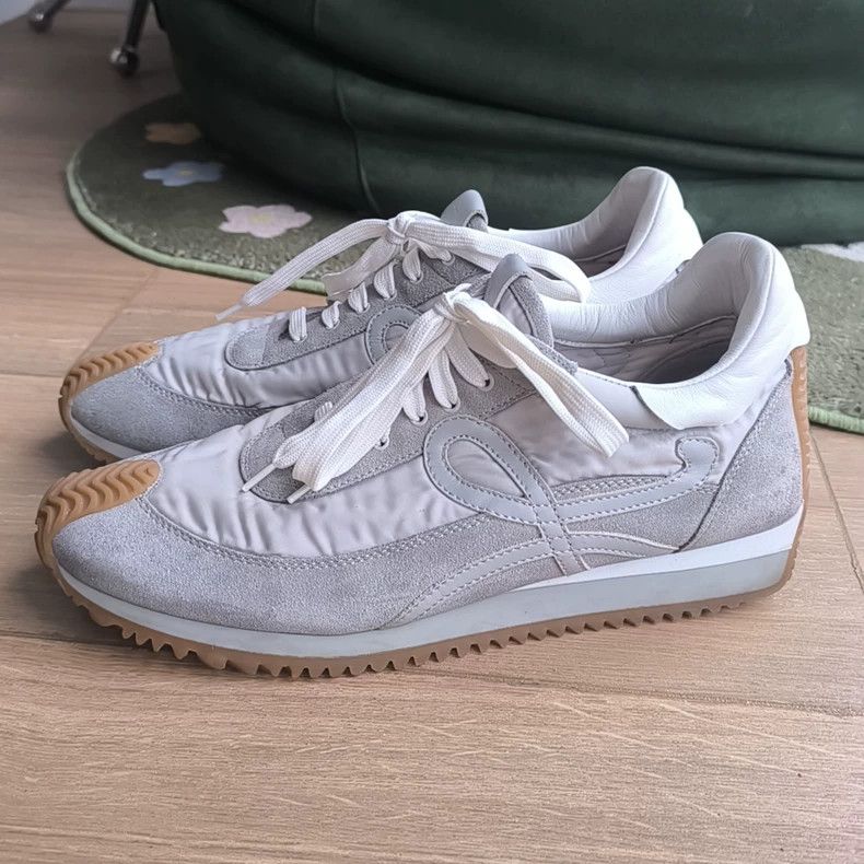 Loewe LOEWE Flow Runner suede running shoes De Xun shoes A Size US 11 / EU 44 - 1 Thumbnail