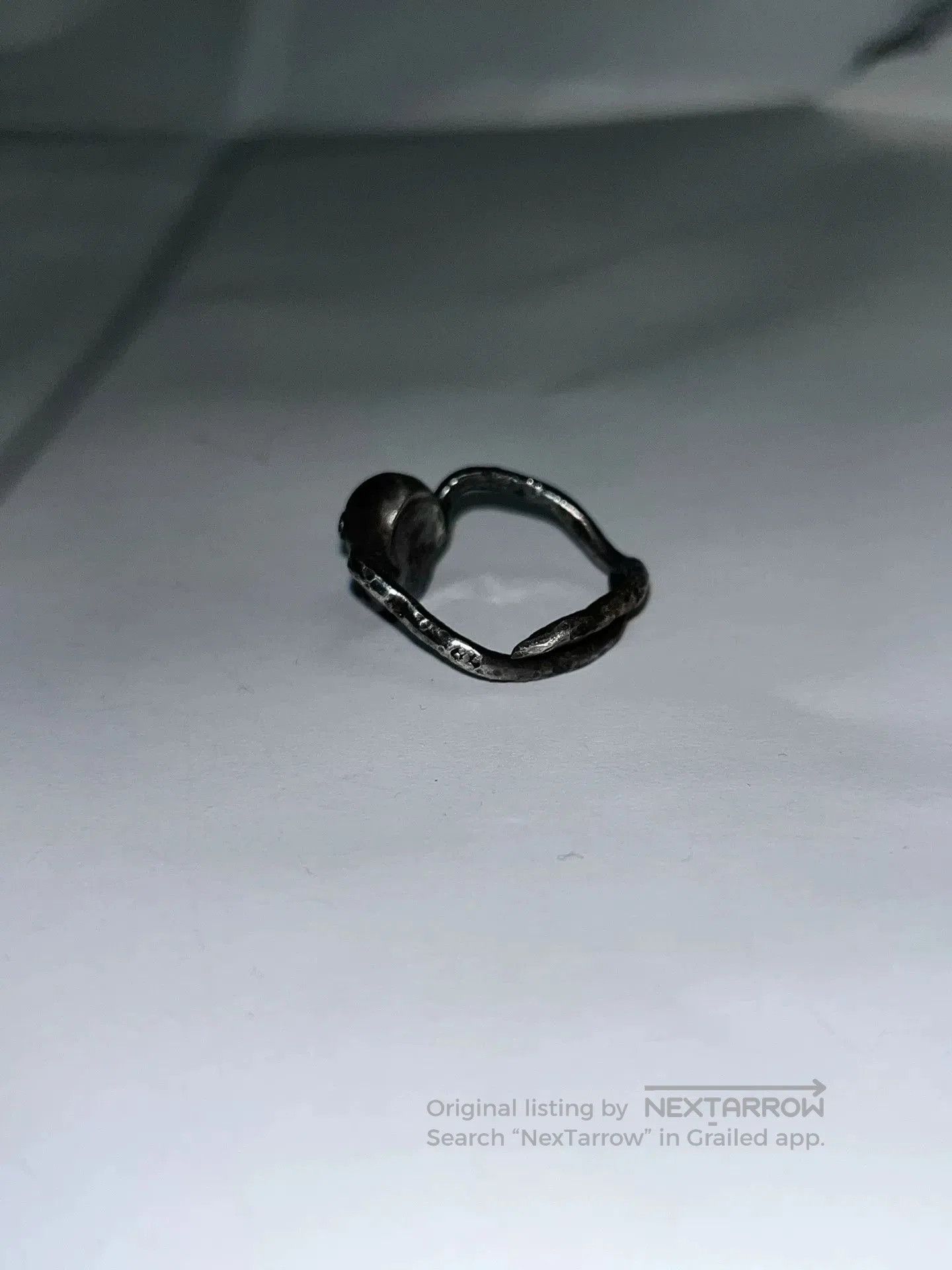 Share Spirit Homme Share Spirit Skull Pink Gem Ring. Size ONE SIZE - 2 Thumbnail