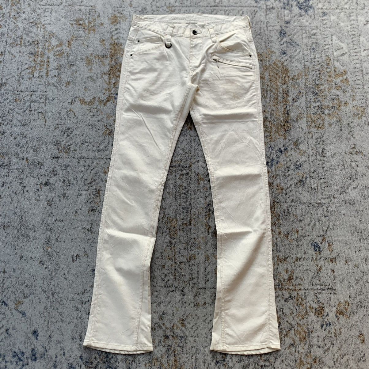 Nicole Club Rare 2000s NCFM Flared Multi Zipper Pants Size US 30 / EU 46 - 1 Thumbnail