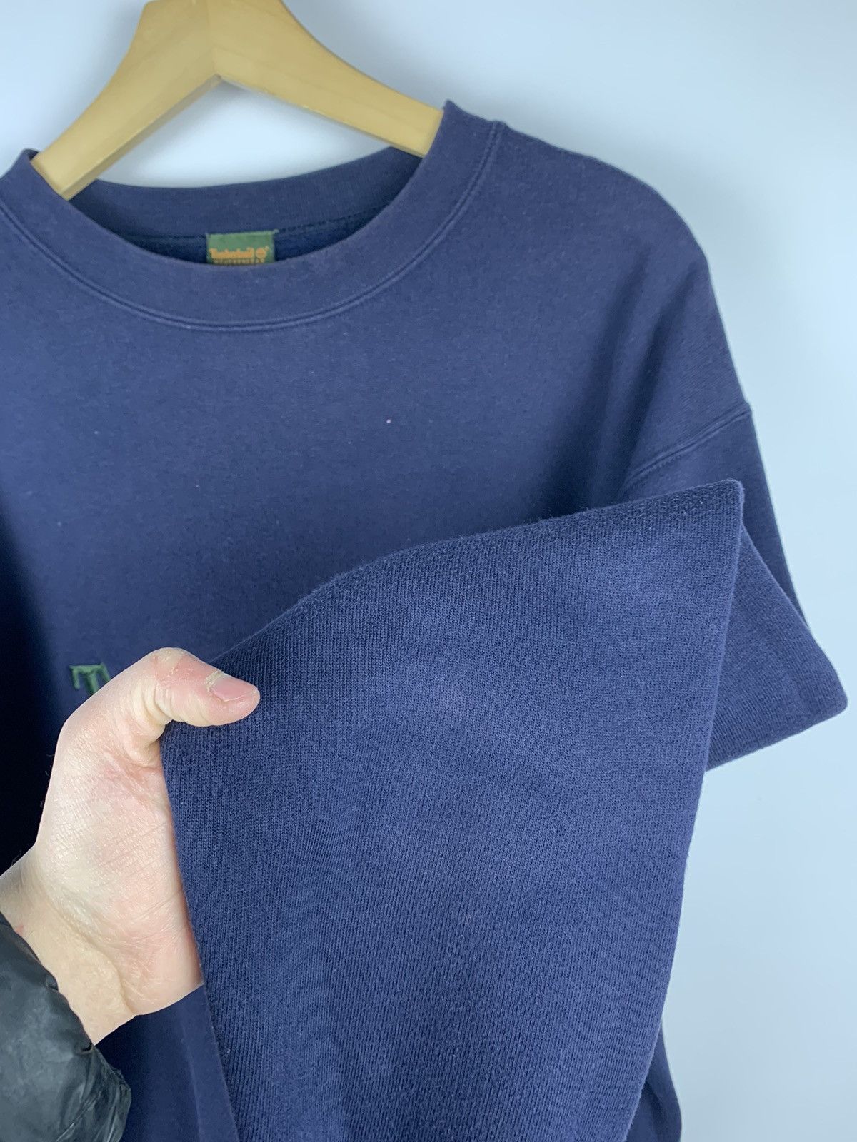 Timberland Vintage Timberland Spell Out Logo Sweatshirt Outdoor 90’s Size US M / EU 48-50 / 2 - 11 Thumbnail