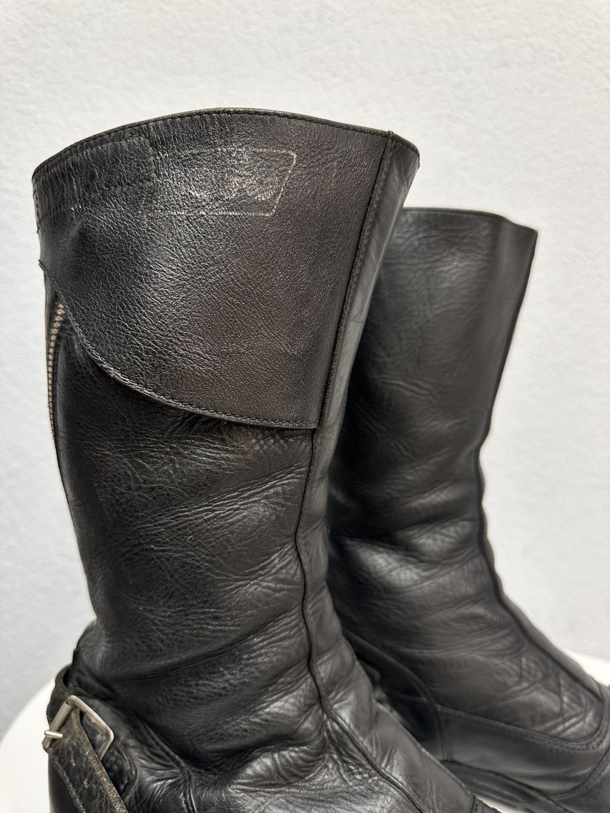 Other Vintage Leather Hight Boots Avant Garde Guidi As 98 style Size US 9 / EU 42 - 7 Thumbnail