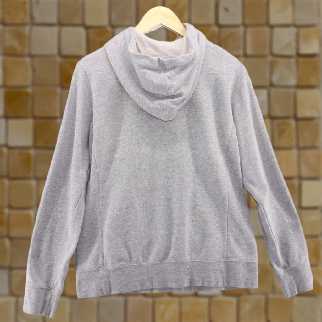 The North Face The North Face Women's Light Gray Logo Sweatshirt Hoodie Sz L Size L / US 10 / IT 46 - 1 Thumbnail