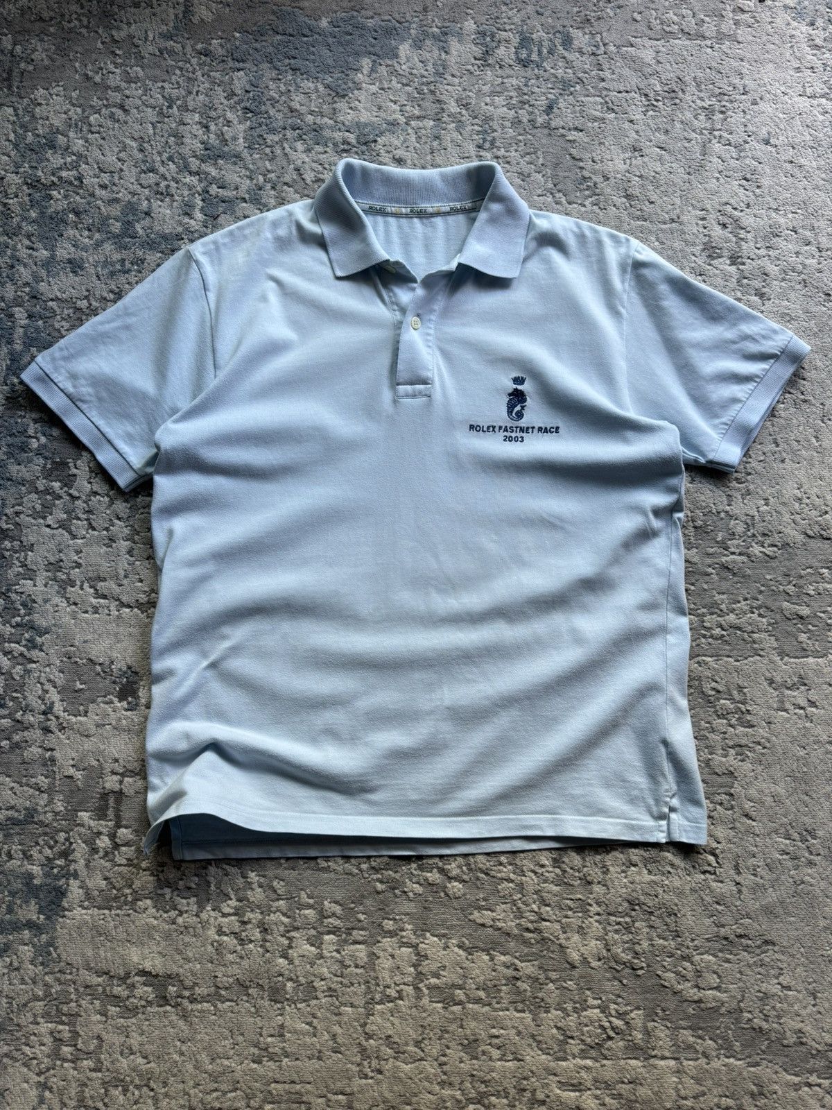 Rolex Rolex Vintage Pastnet Race 2003 Polo t shirt size M Size US M / EU 48-50 / 2 - 1 Thumbnail