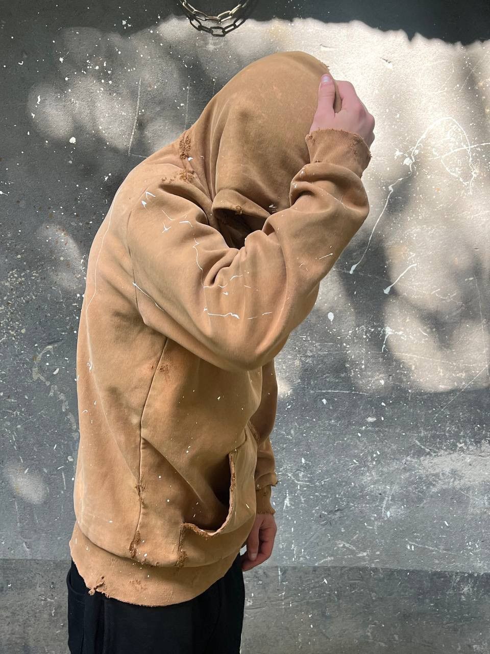 Carhartt × Vintage Carhartt Vintage Distressed Hoodie Sun Faded RARE Size US S / EU 44-46 / 1 - 6 Thumbnail