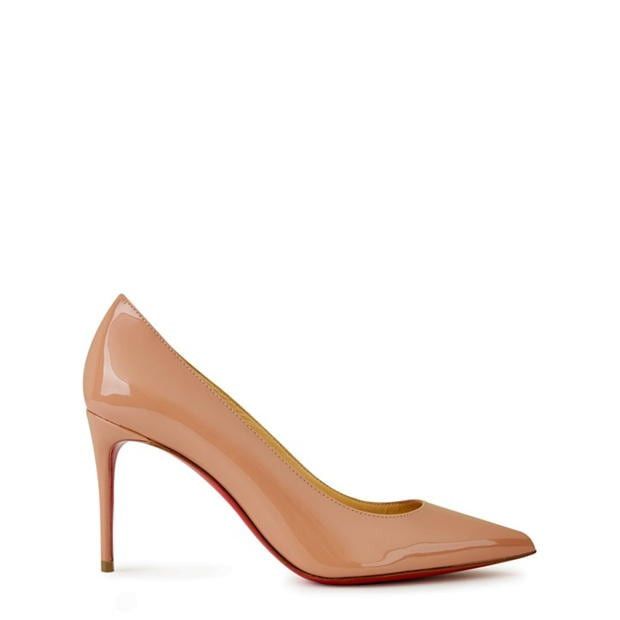 Christian Louboutin Kate 85mm Patent Leather Pumps Size US 11 / IT 41 - 1 Thumbnail