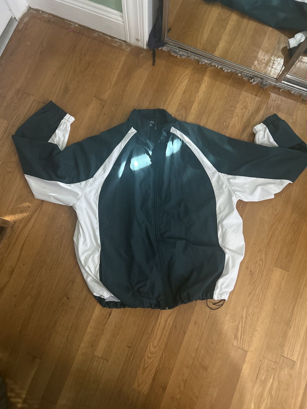 Vintage Sport Tek Green vintage track suit top Size US XL / EU 56 / 4 - 1 Thumbnail