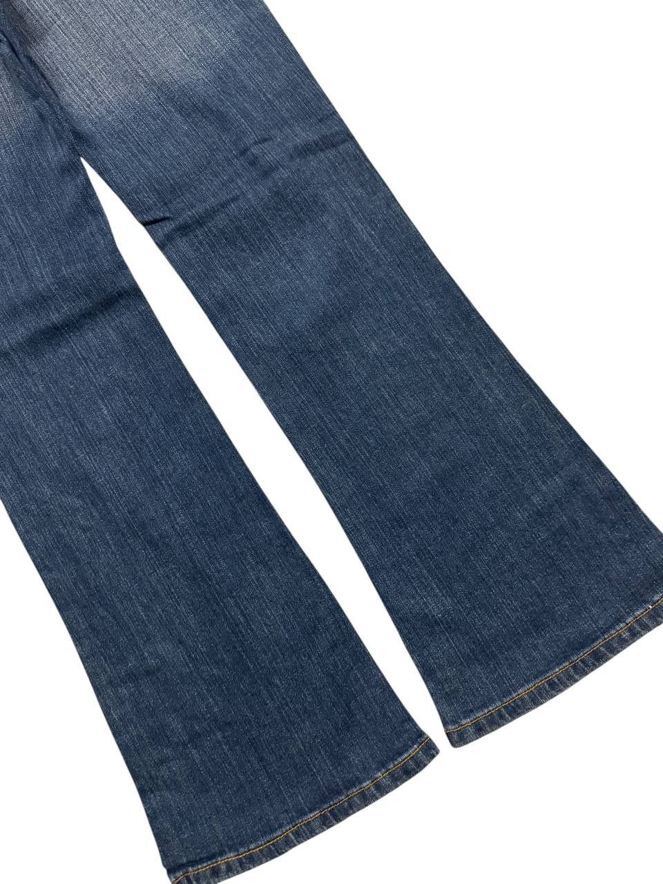 Designer 💥Flared💥Vintage Japanese Mudwash Bell Bottom Jeans Size US 29 - 6 Thumbnail