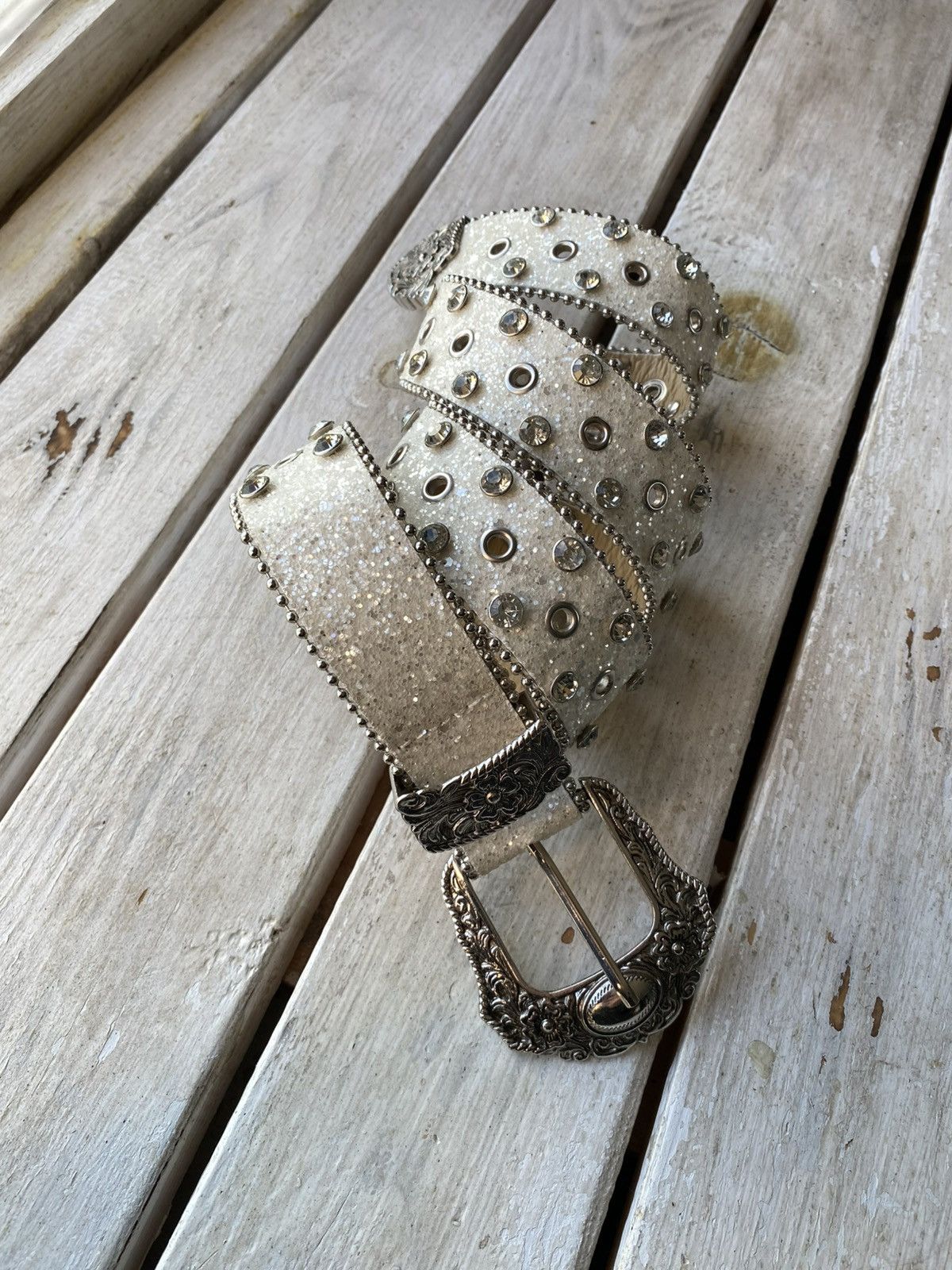 Vintage Vintage B.B. Simon Style Belt Avant Garde Y2K Size ONE SIZE - 1 Thumbnail