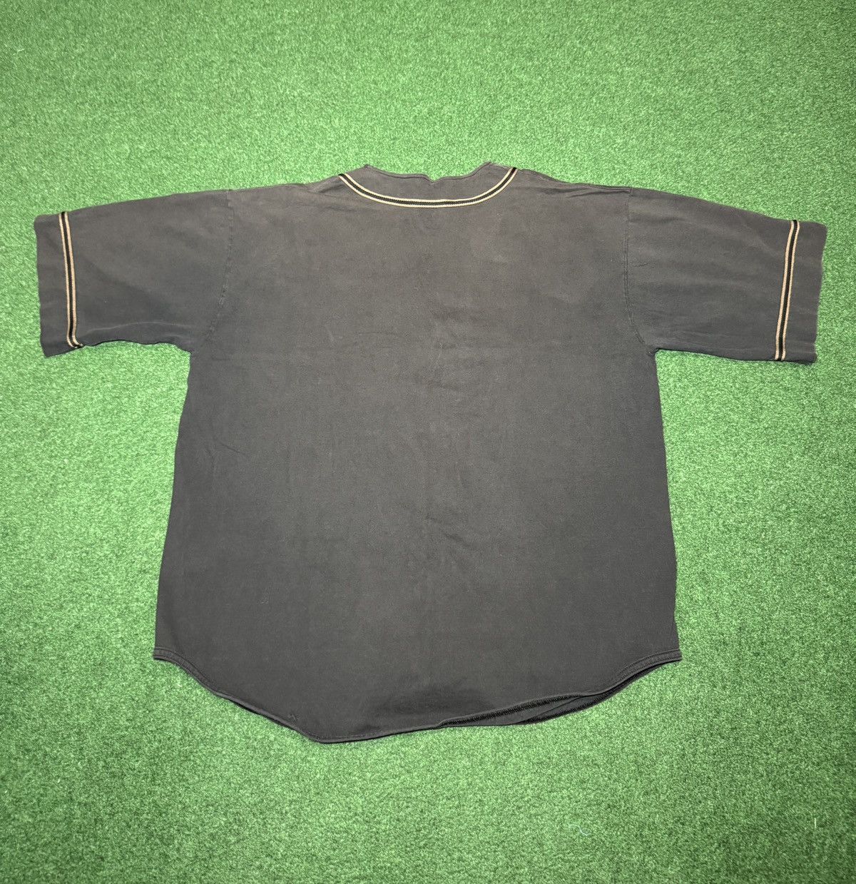 No Fear Vintage 90s No Fear Black XL Hip Hop Grunge Baseball Jersey Size US XL / EU 56 / 4 - 5 Thumbnail