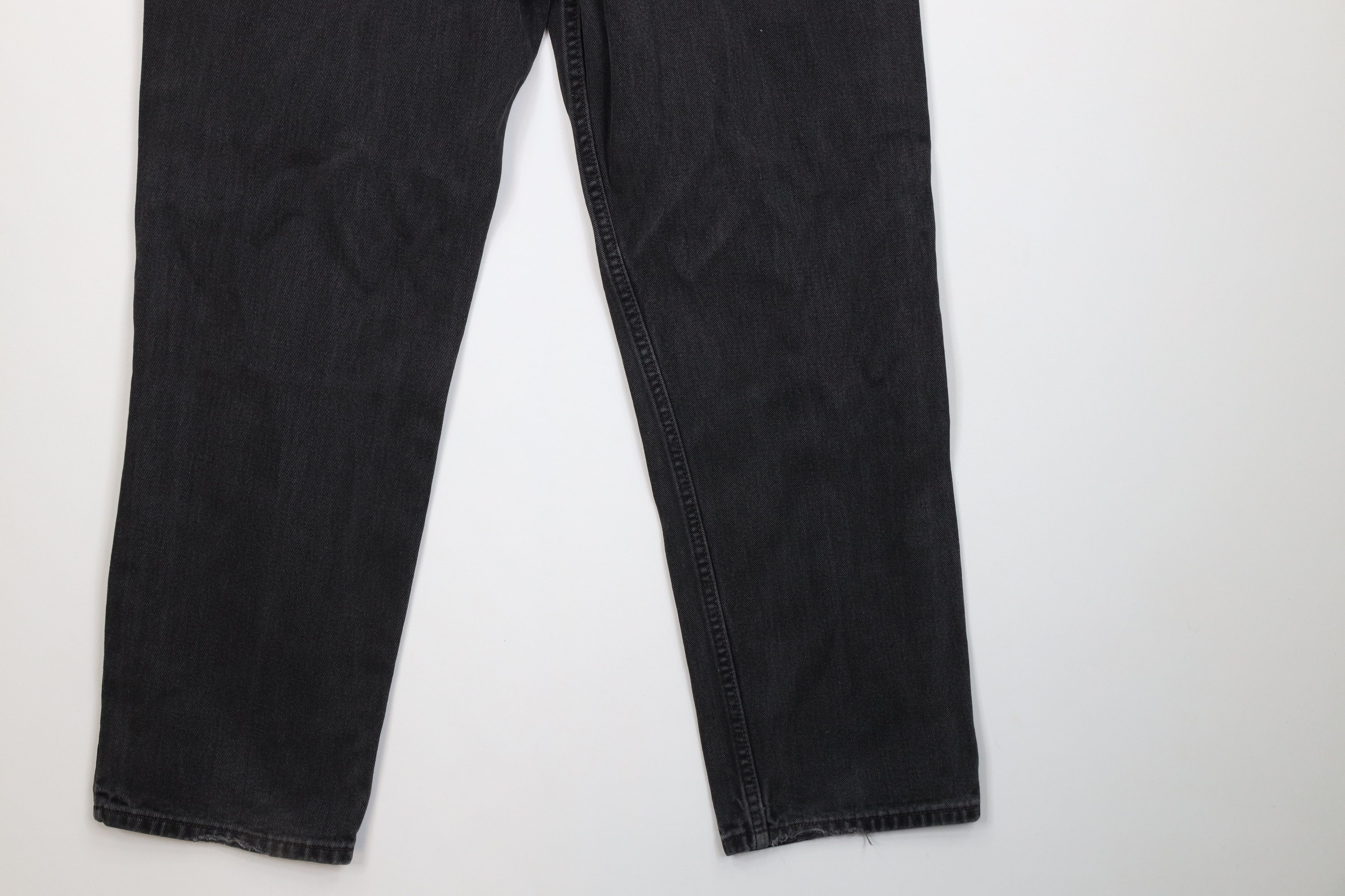 Levi's Vintage Y2K 2003 Levis 550 Relaxed Fit Denim Jeans Black Size US 36 / EU 52 - 11 Thumbnail