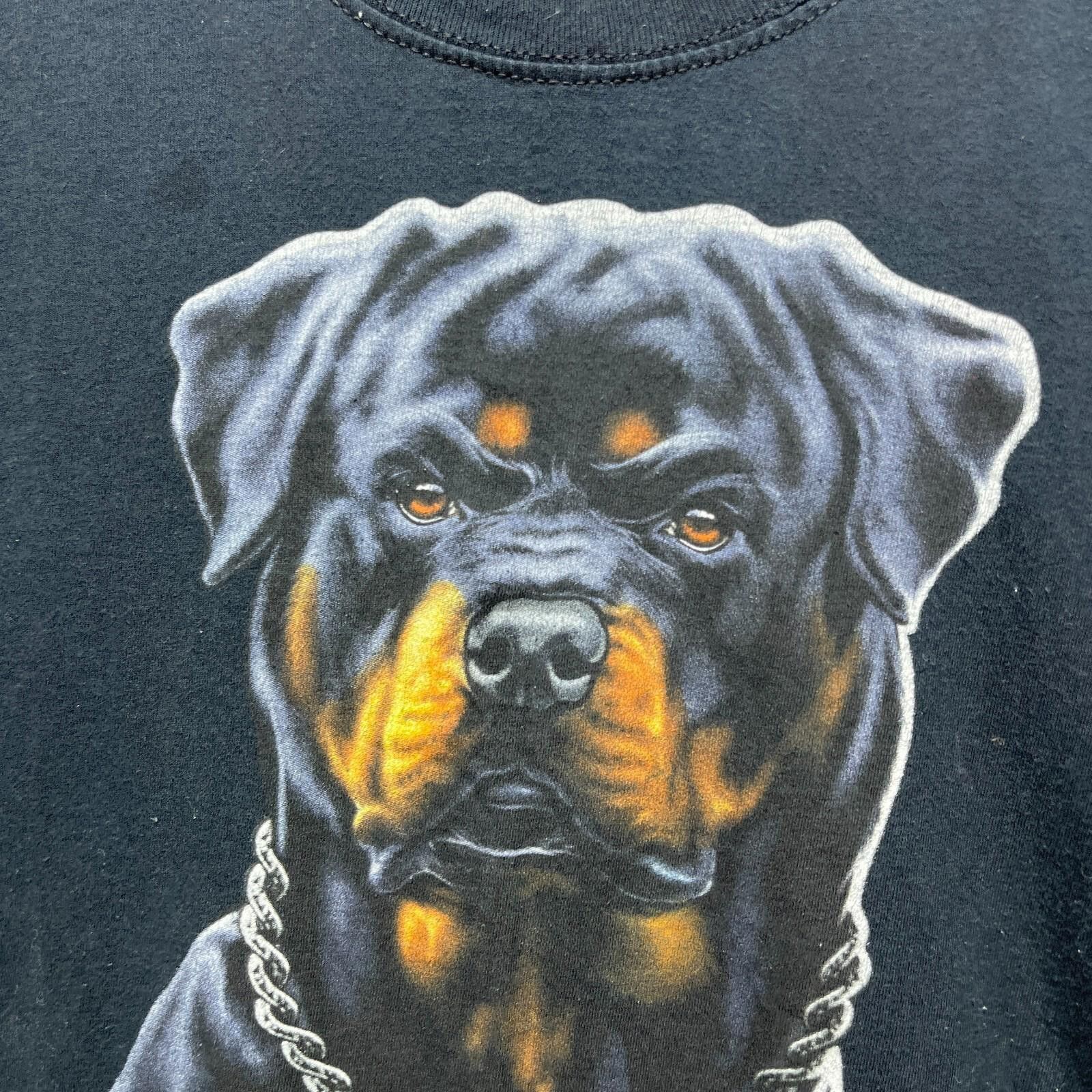 Vintage Vintage Dog Rottweiler Fear is for Others T Shirt Medium Size US M / EU 48-50 / 2 - 3 Thumbnail