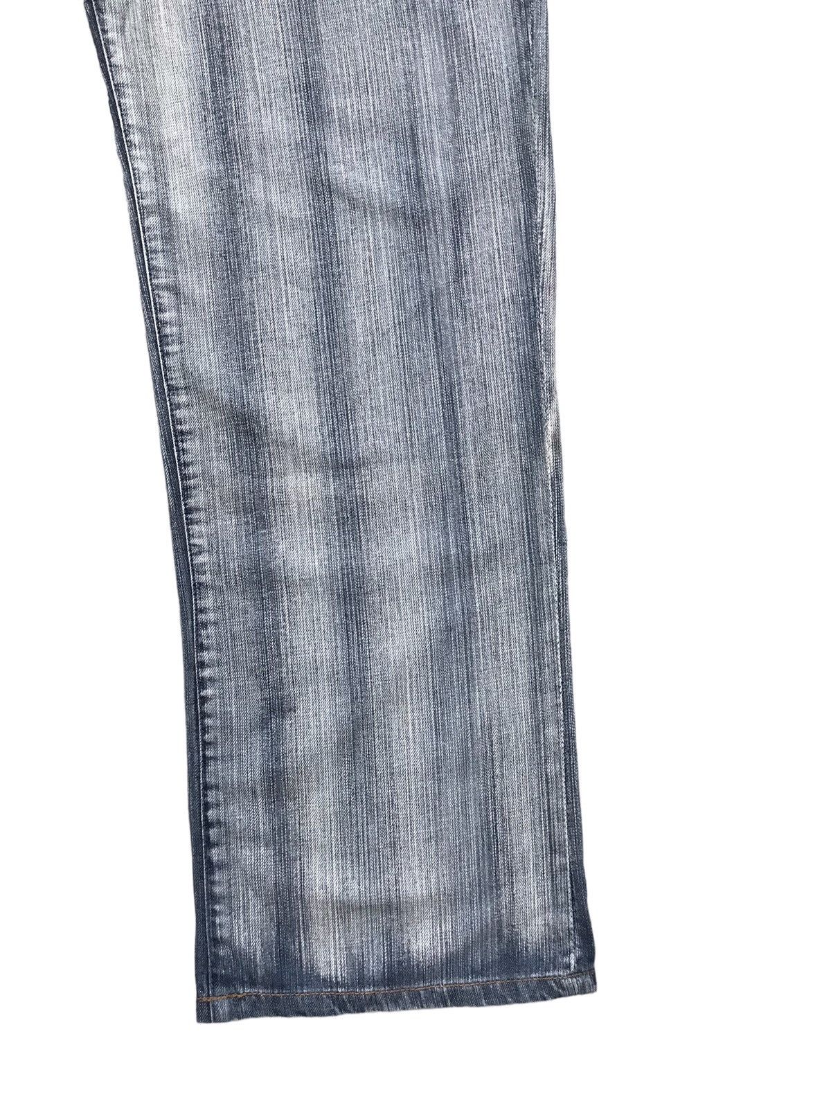 Other Azurre Blue Stripes Straight Denim Jeans Size US 34 / EU 50 - 6 Thumbnail