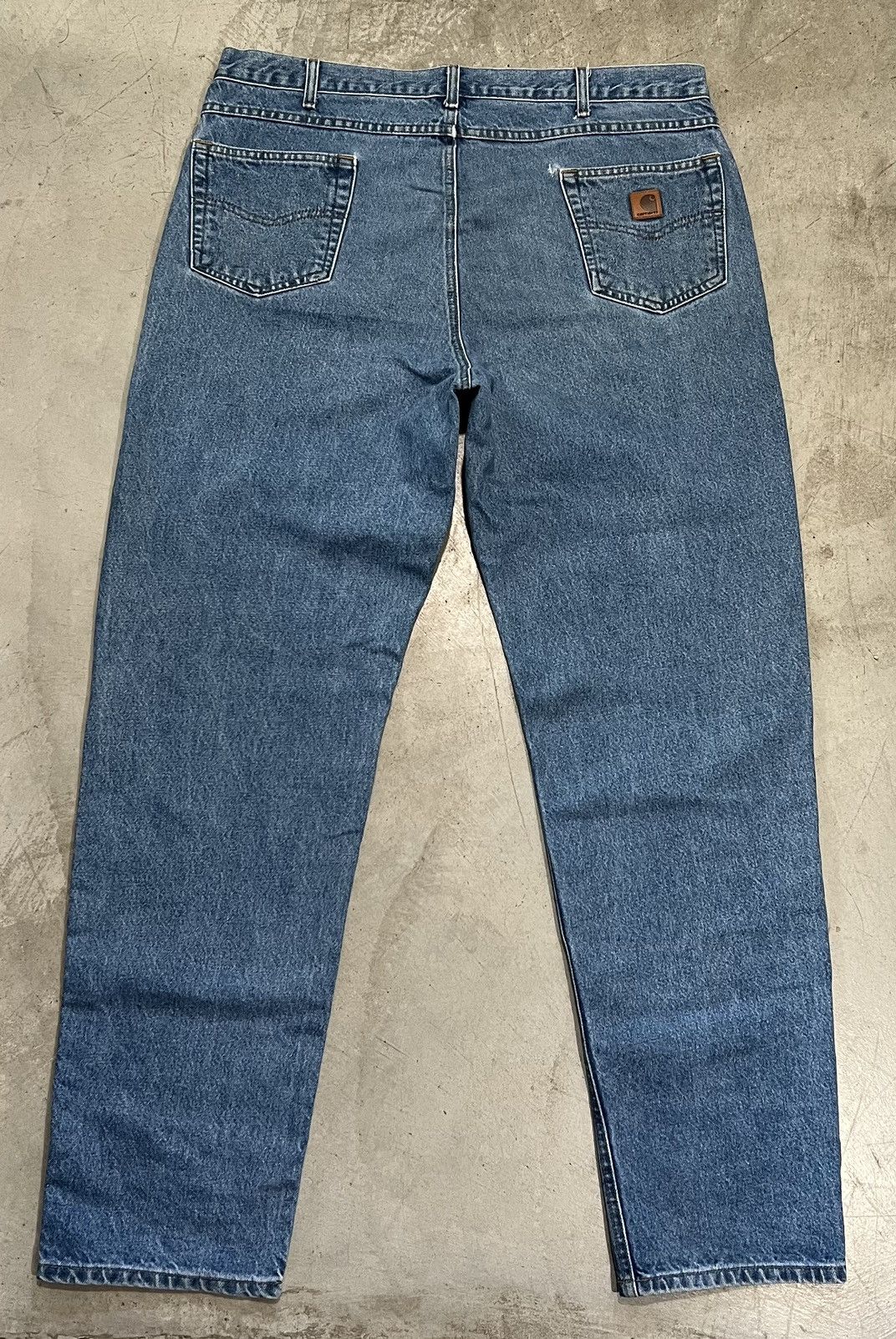 Carhartt × Vintage Carhartt Relaxed fit 42x36 Denim Size US 42 / EU 58 - 2 Thumbnail