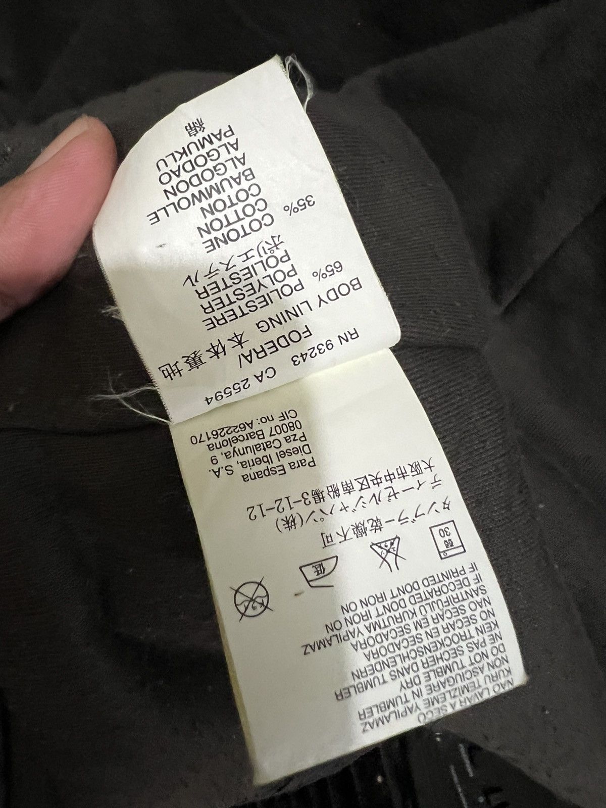 Diesel Diesel Coat Puffer Size US S / EU 44-46 / 1 - 8 Thumbnail
