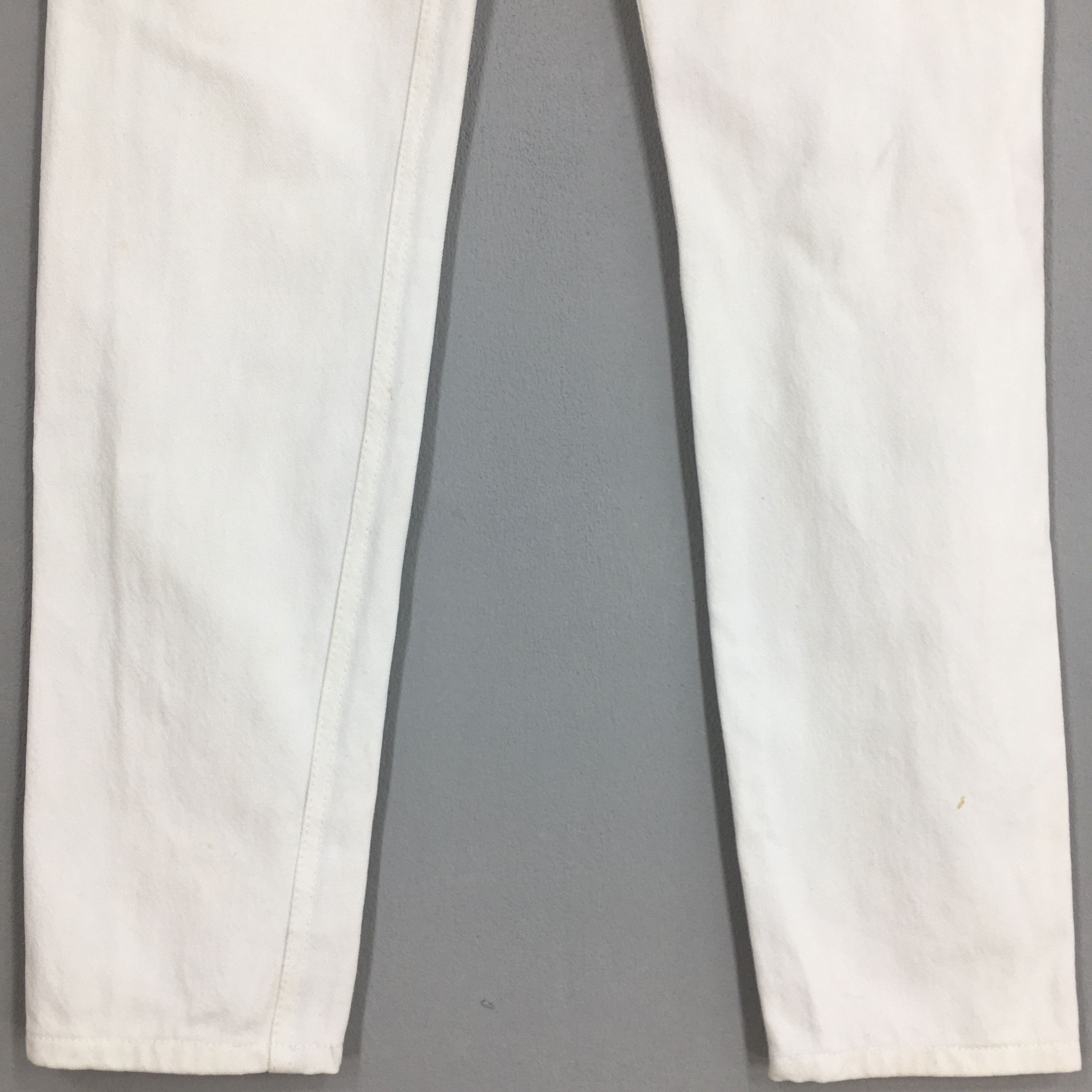 Levi's Size 30x30 Vintage 90s Levi's 501 White Dirty Jeans S1789 Size US 30 / EU 46 - 12 Thumbnail