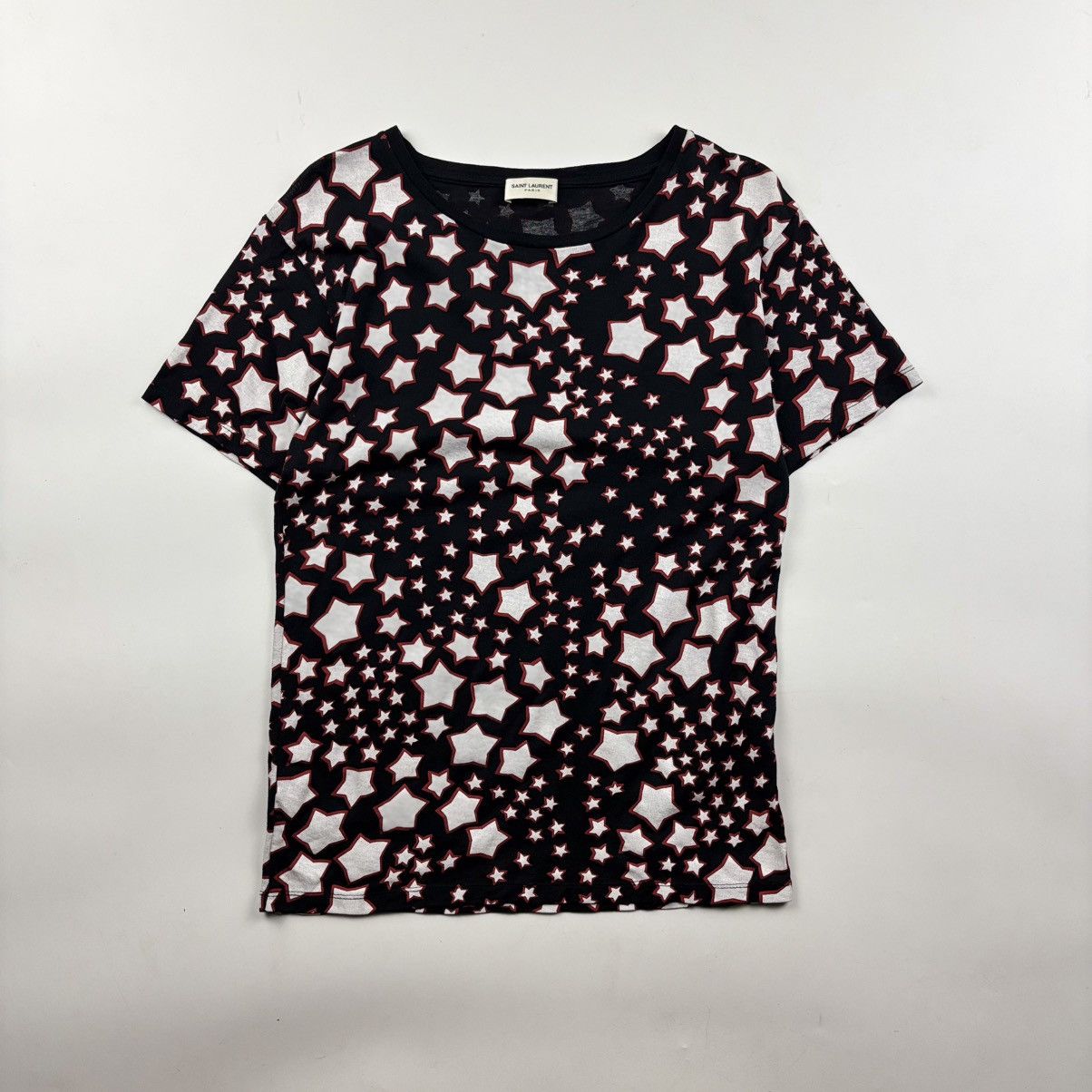 Saint Laurent Paris Saint Laurent Star Print Shirt Size XS / US 0-2 / IT 36-38 - 1 Thumbnail