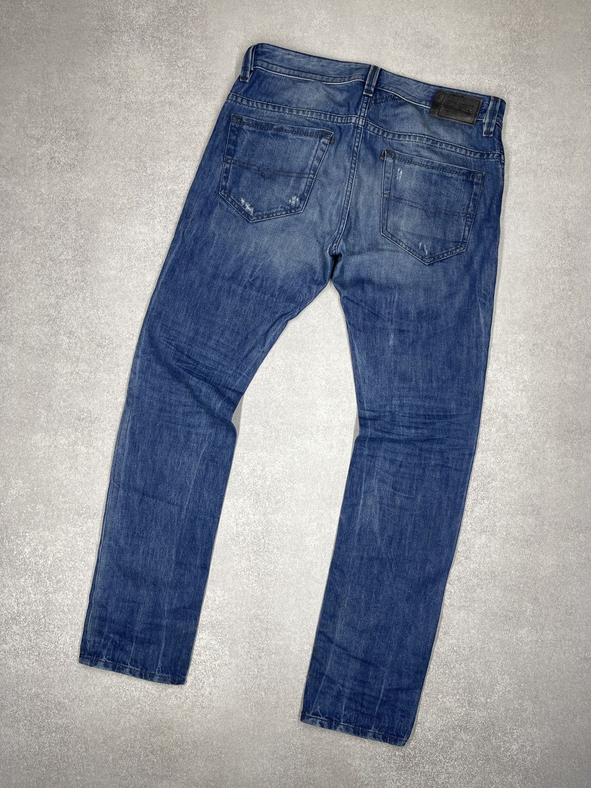Diesel Mens Diesel Thavar Denim Jeans Blue Y2K Size US 32 / EU 48 - 1 Thumbnail