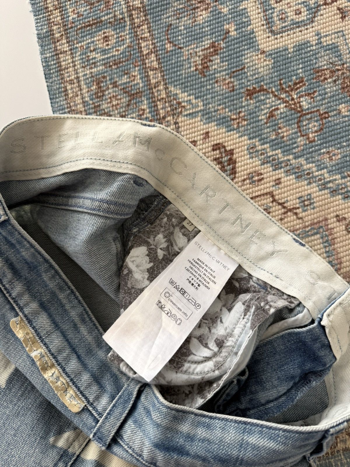 Stella McCartney Stella McCartney Star Print Jeans Size 27" / US 4 / IT 40 - 6 Thumbnail