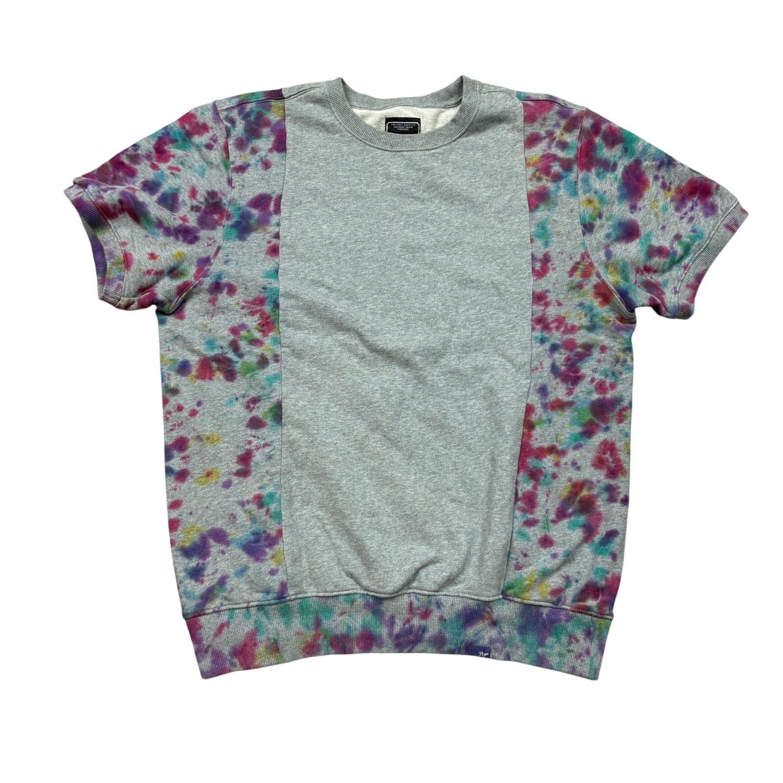 Prps PRPS Nixa Watercolor Short Sleeve Sweatshirt Men's Large Size US L / EU 52-54 / 3 - 1 Thumbnail
