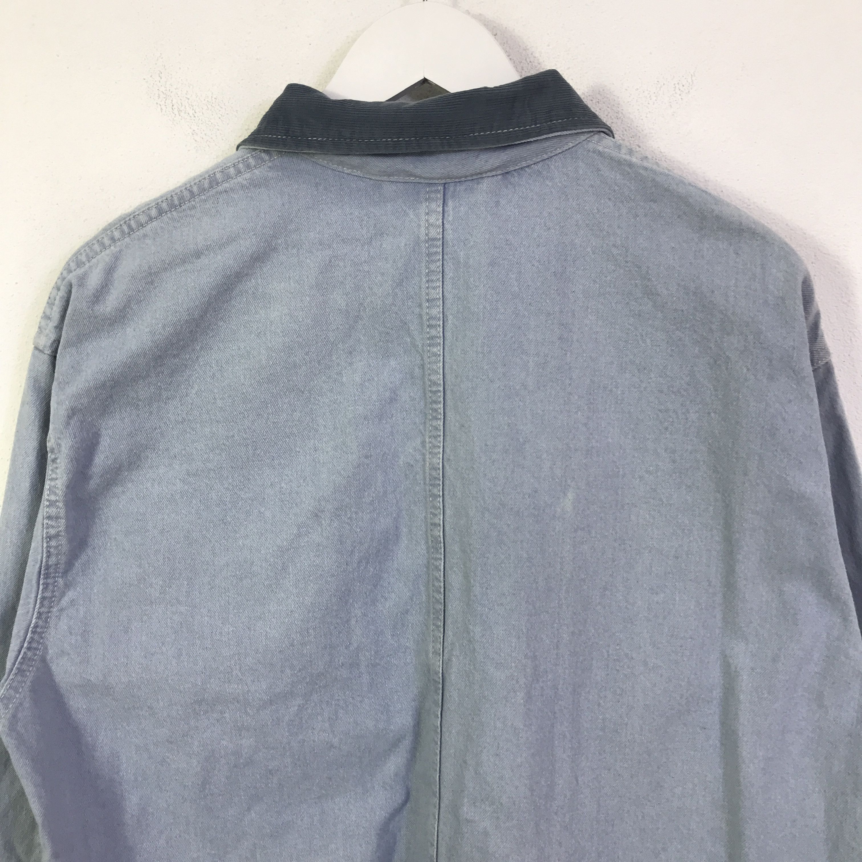 GU gu chore jeans jacket K116B23 Size US M / EU 48-50 / 2 - 4 Thumbnail