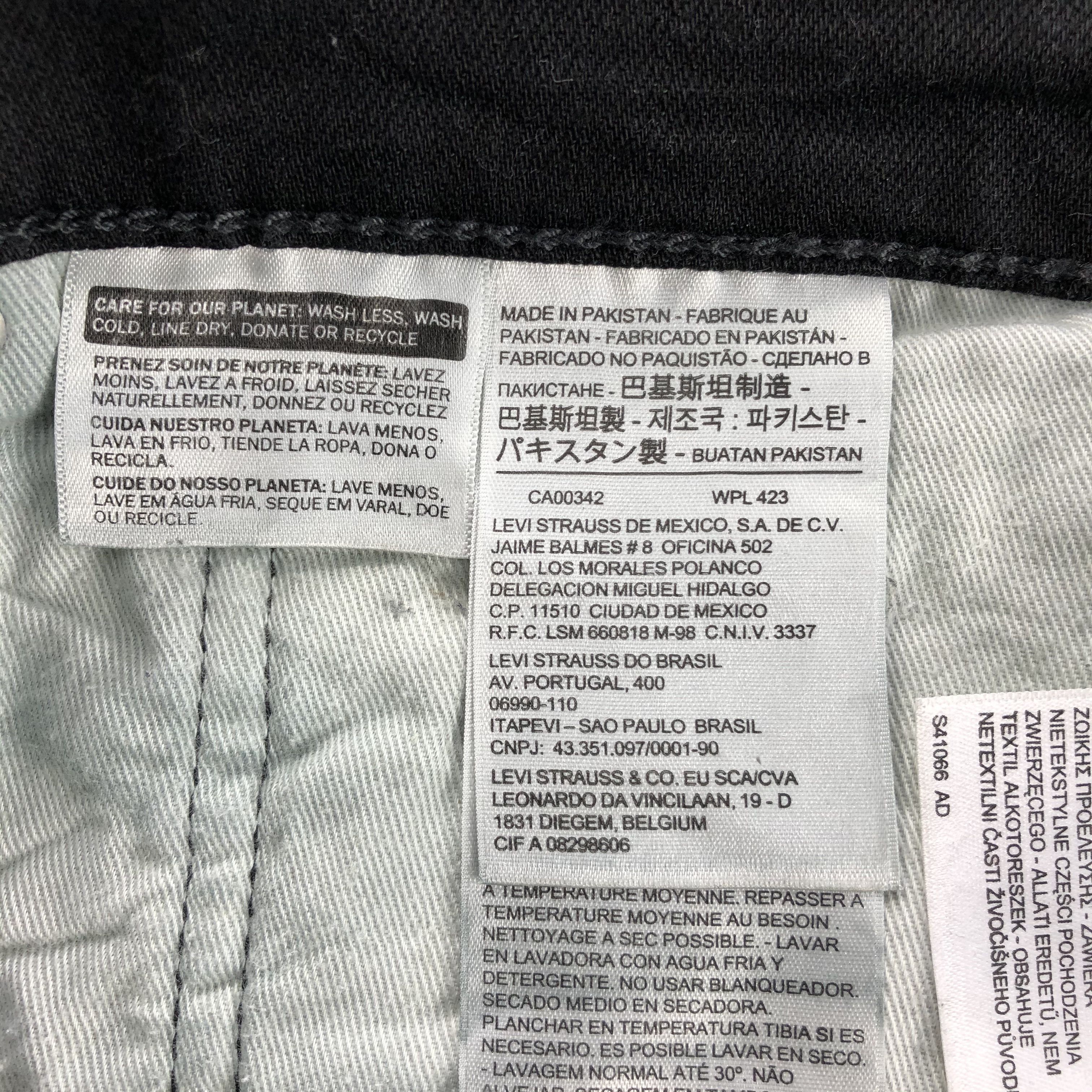 Levi's × Vintage Vintage Levis 512 Jeans-JM1741 Size US 35 - 9 Thumbnail