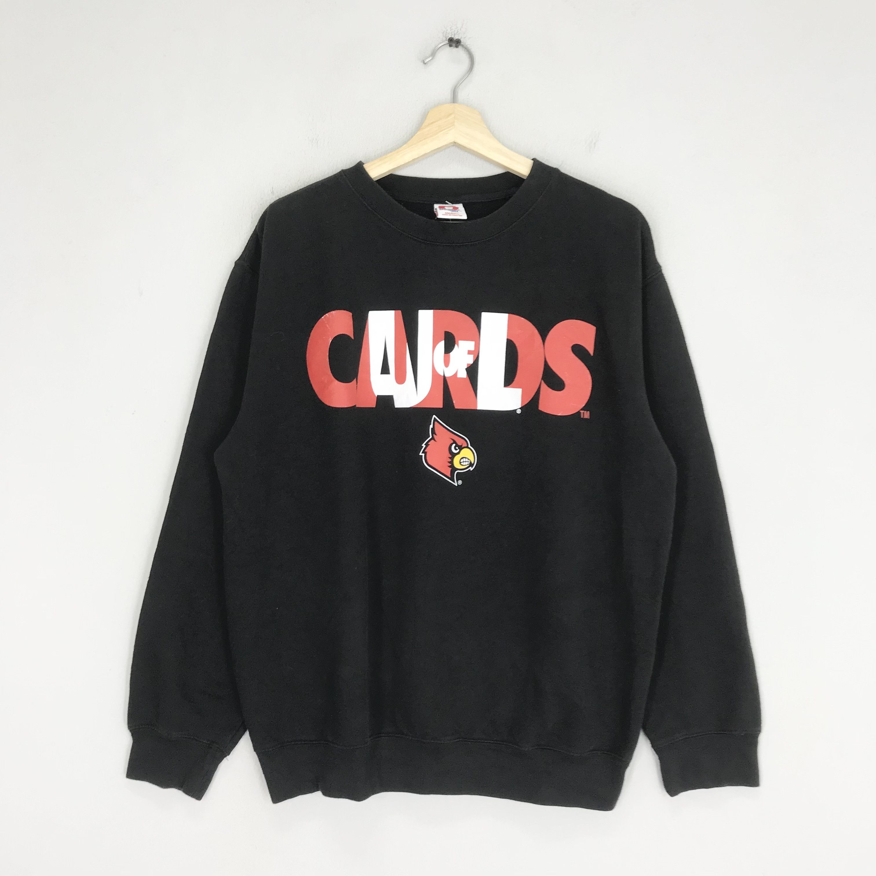 Japanese Brand Vintage St Louis Cardinals Baseball Black Sweatshirt - 322 Size US M / EU 48-50 / 2 - 1 Thumbnail