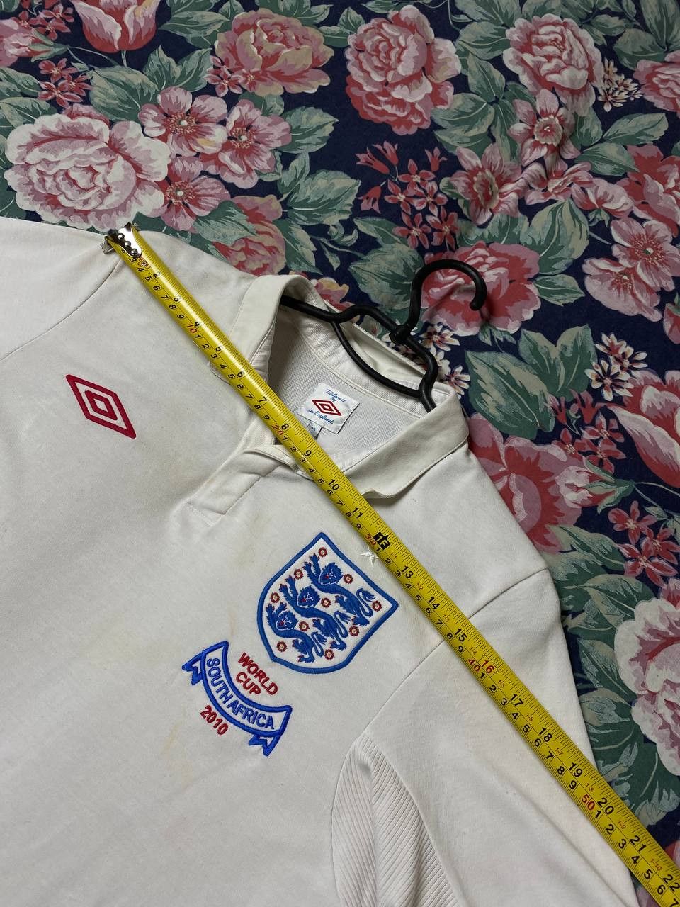 Umbro Umbro England vintage streetwear t shirt polo tee Size US M / EU 48-50 / 2 - 5 Thumbnail