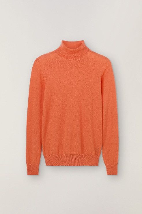 Loro Piana o1srvl11e0125 Piuma Turtleneck Sweater in Peach Size XS / US 0-2 / IT 36-38 - 1 Preview
