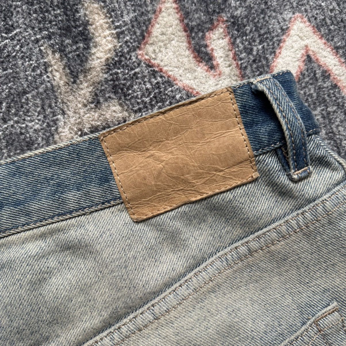 Balenciaga Balenciaga logo patch inside-out denim jeans M Size US 34 / EU 50 - 8 Thumbnail