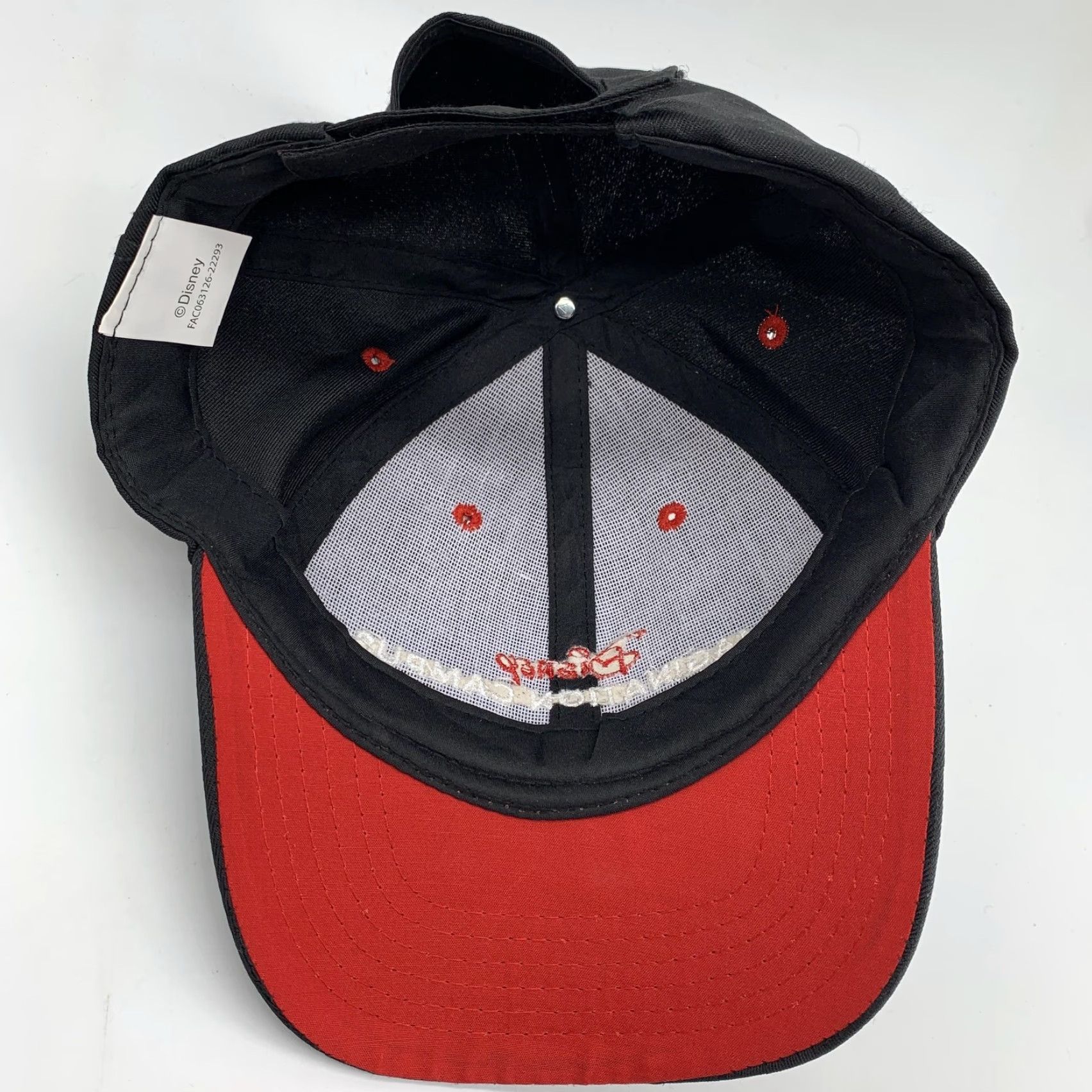 Disney Disney Imagination Campus Hat Cap Strap Back Mens Black Twill Baseball One Size Size ONE SIZE - 5 Thumbnail