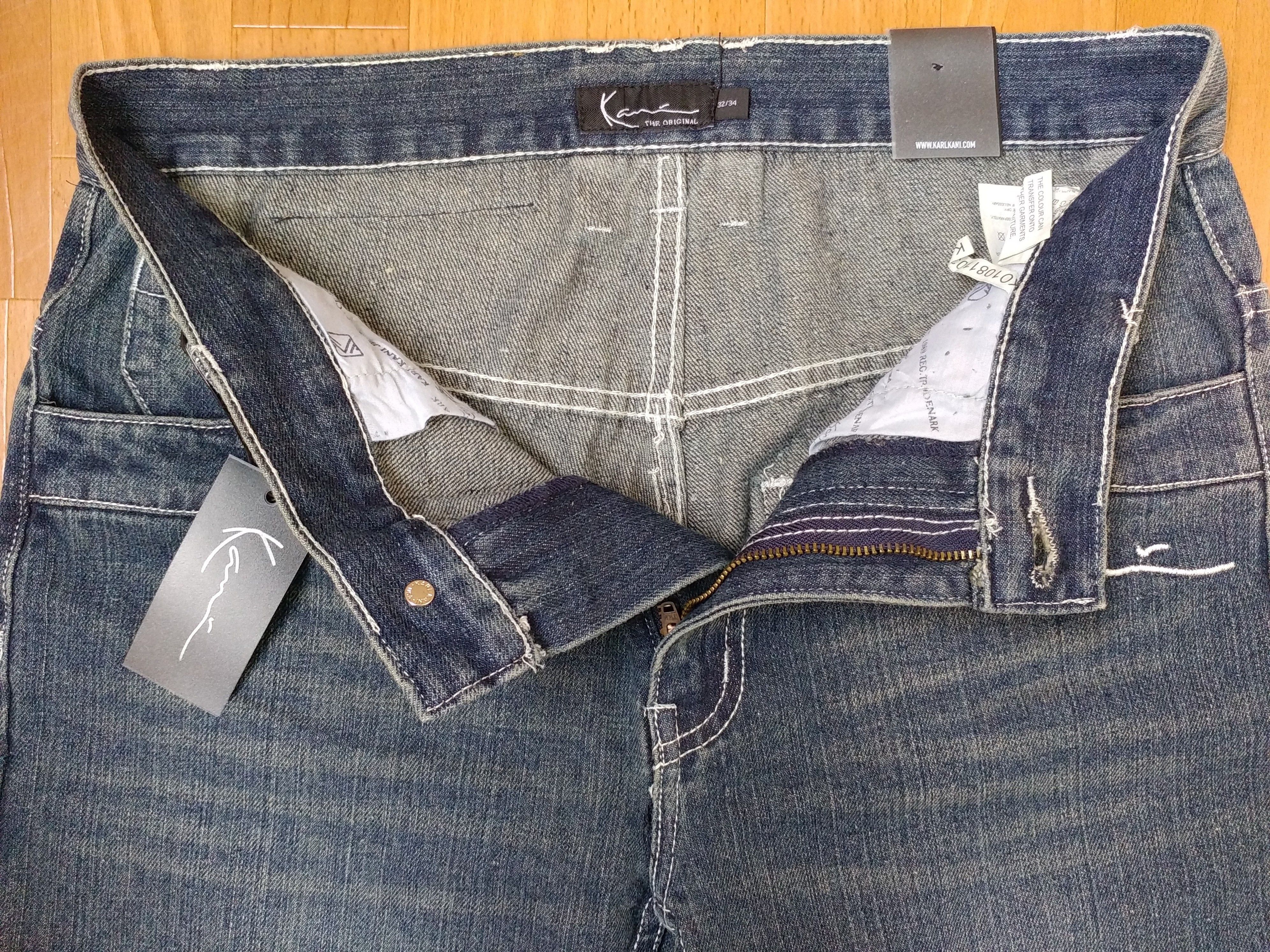 Karl Kani KARL KANI jeans oldschool deadstock baggy vintage 1990s W 32 Size US 32 / EU 48 - 15 Thumbnail