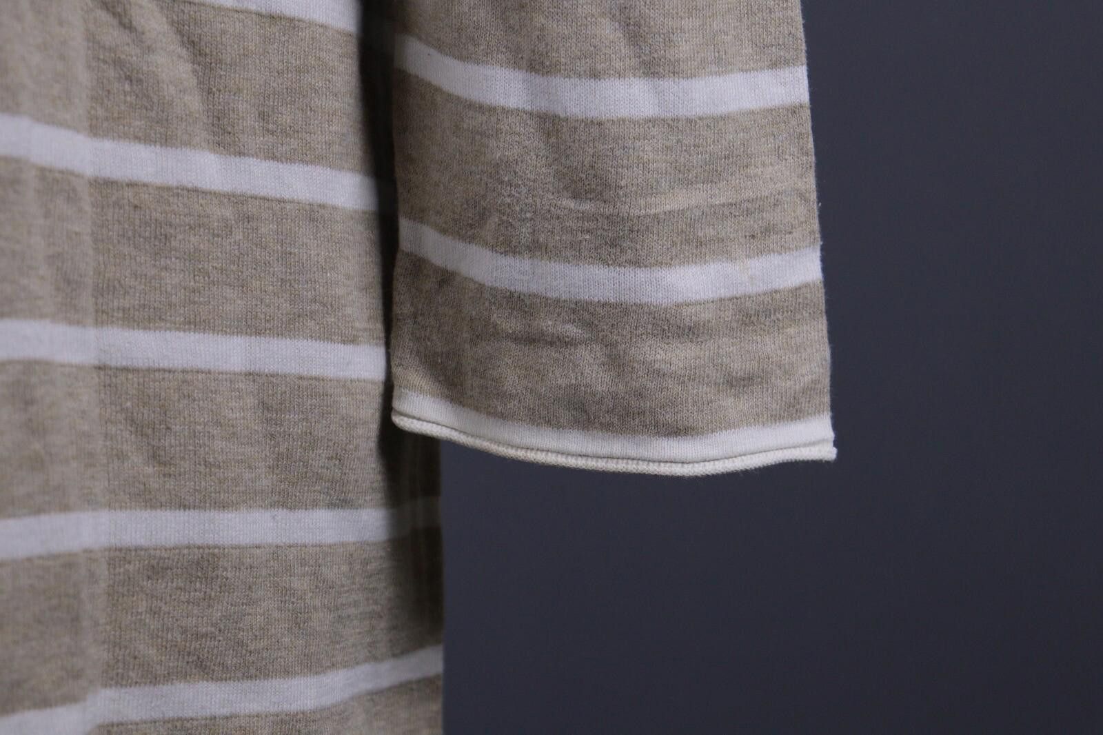 Designer Gudrun Sjoden Beige Geomertic Knit Sweater Size XL Size XL / US 12-14 / IT 48-50 - 10 Thumbnail