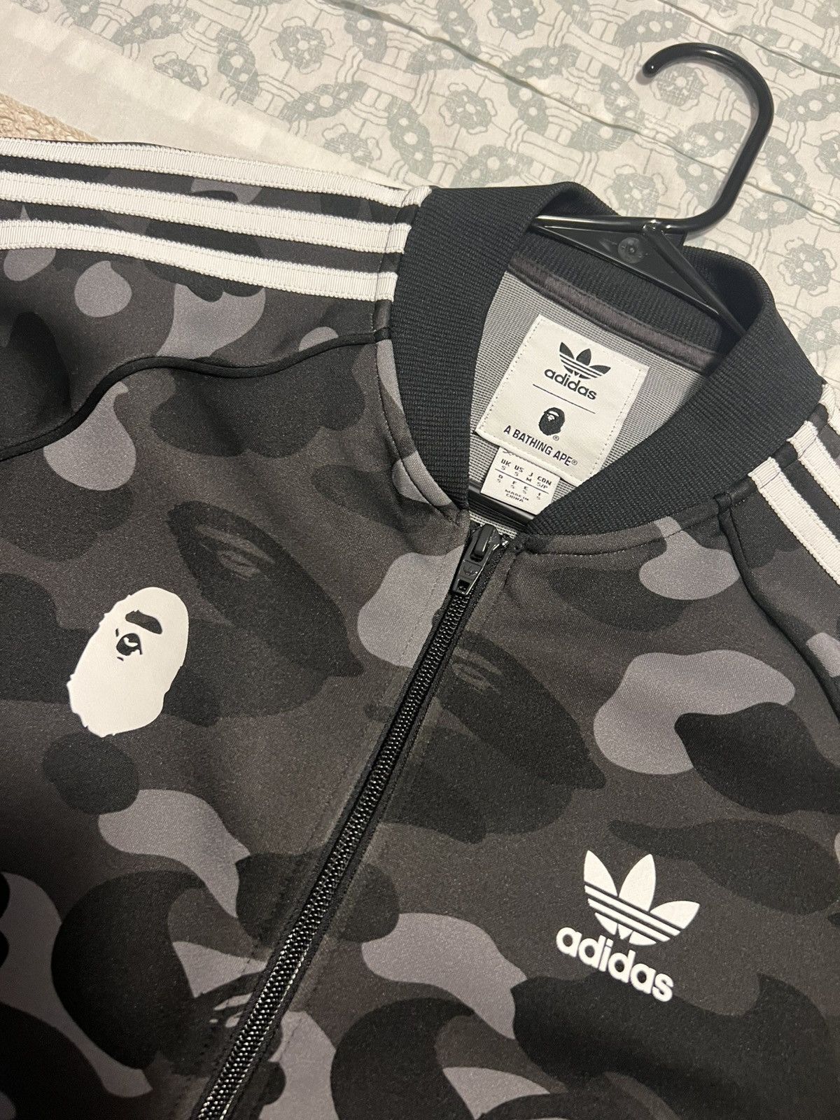 Adidas × Bape BAPE x Adidas Adicolor Track Top (Cinder) Size US S / EU 44-46 / 1 - 3 Thumbnail