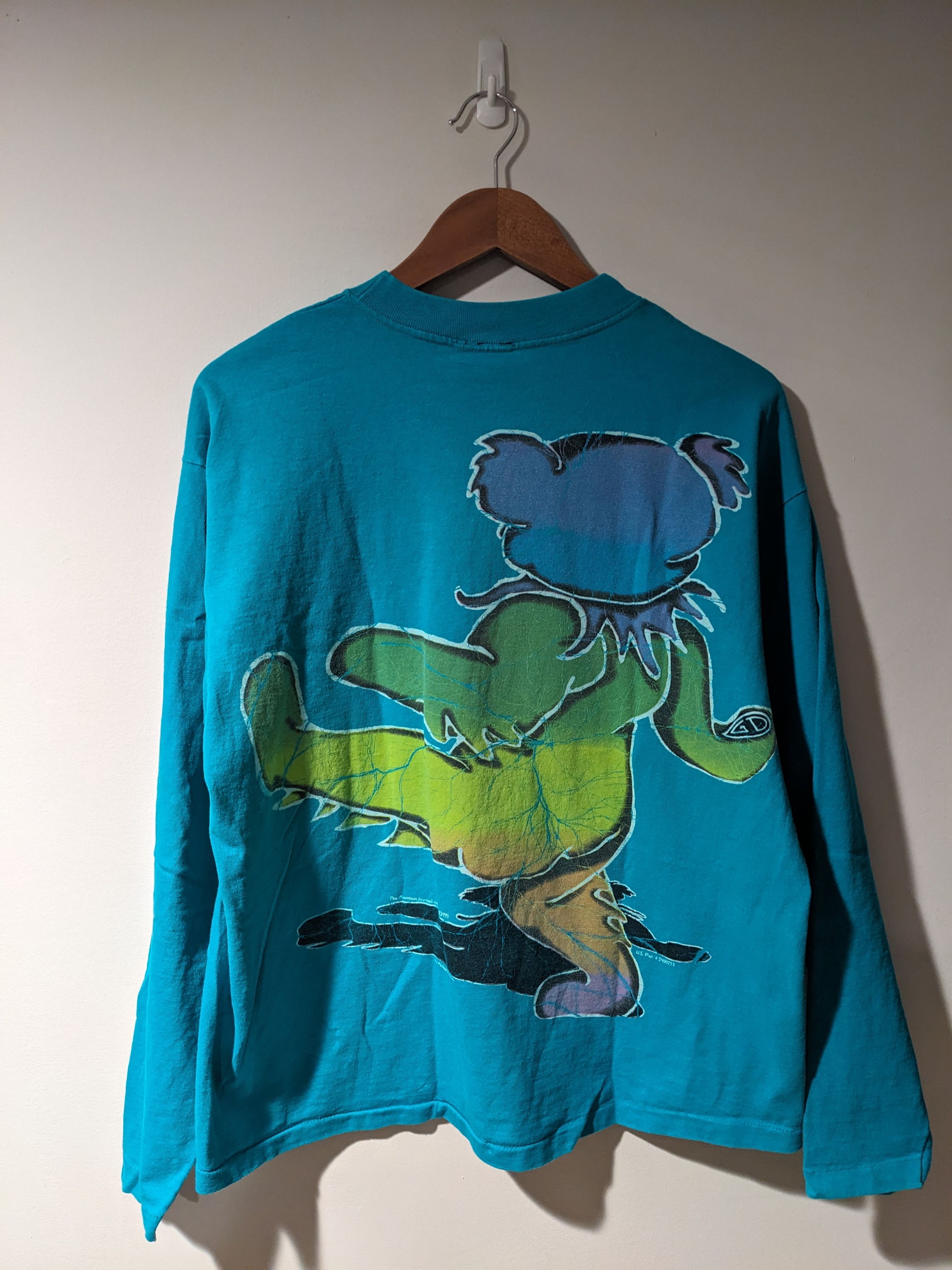 Brockum × Grateful Dead × Vintage Vintage 1995 Grateful Dead Dancing Bears Long-Sleeve T-Shirt Size US L / EU 52-54 / 3 - 7 Thumbnail