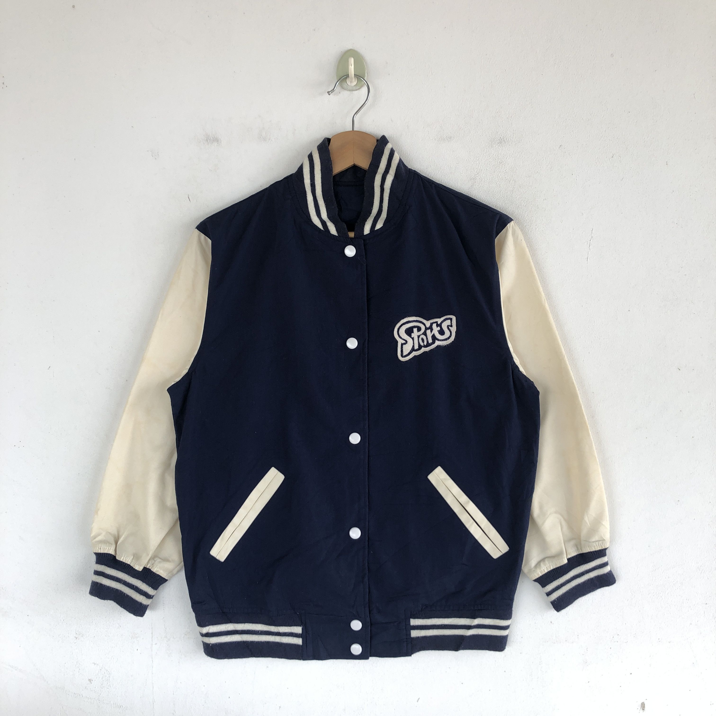 Japanese Brand × Vintage Vintage Japanese Bega Varsity Jacket Ports Wool Jackets Size S / US 4 / IT 40 - 1 Thumbnail