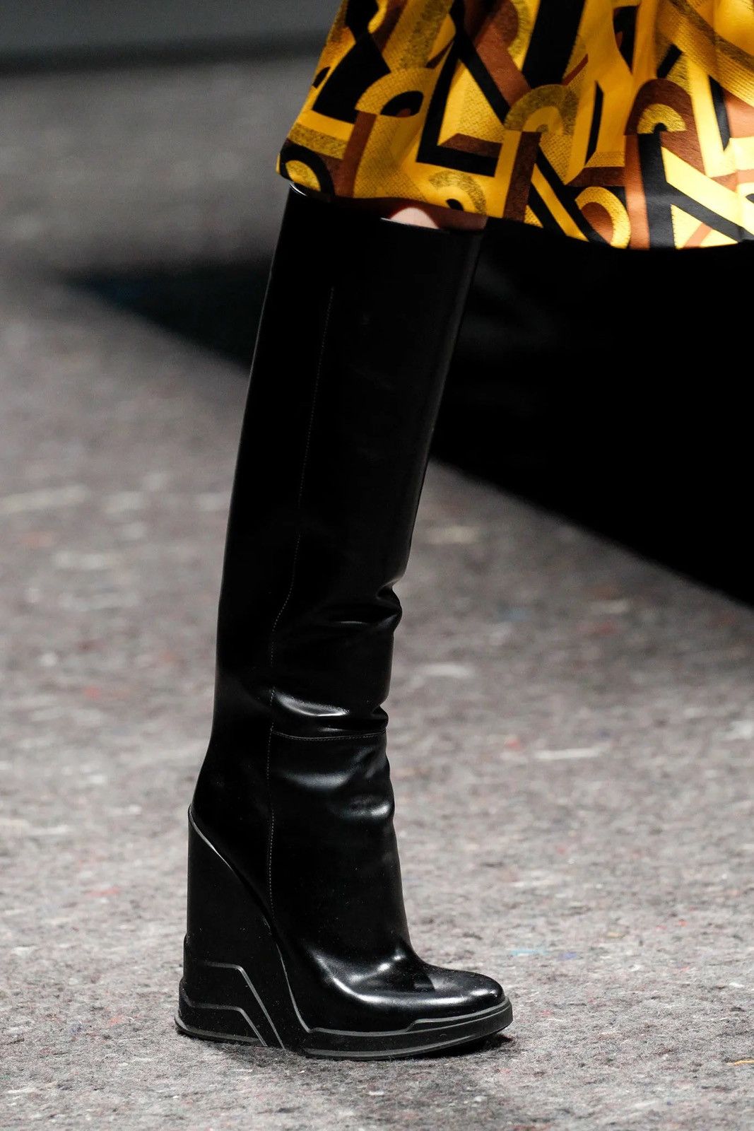 Prada PRADA Red Wedge Boots - Fall/Winter 2014 (EU 36) Size US 5 / IT 35 - 12 Thumbnail