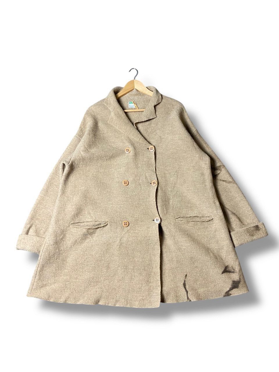 United Colors Of Benetton United Colors of Benetton Double Breasted Coat (148) Size US M / EU 48-50 / 2 - 1 Thumbnail