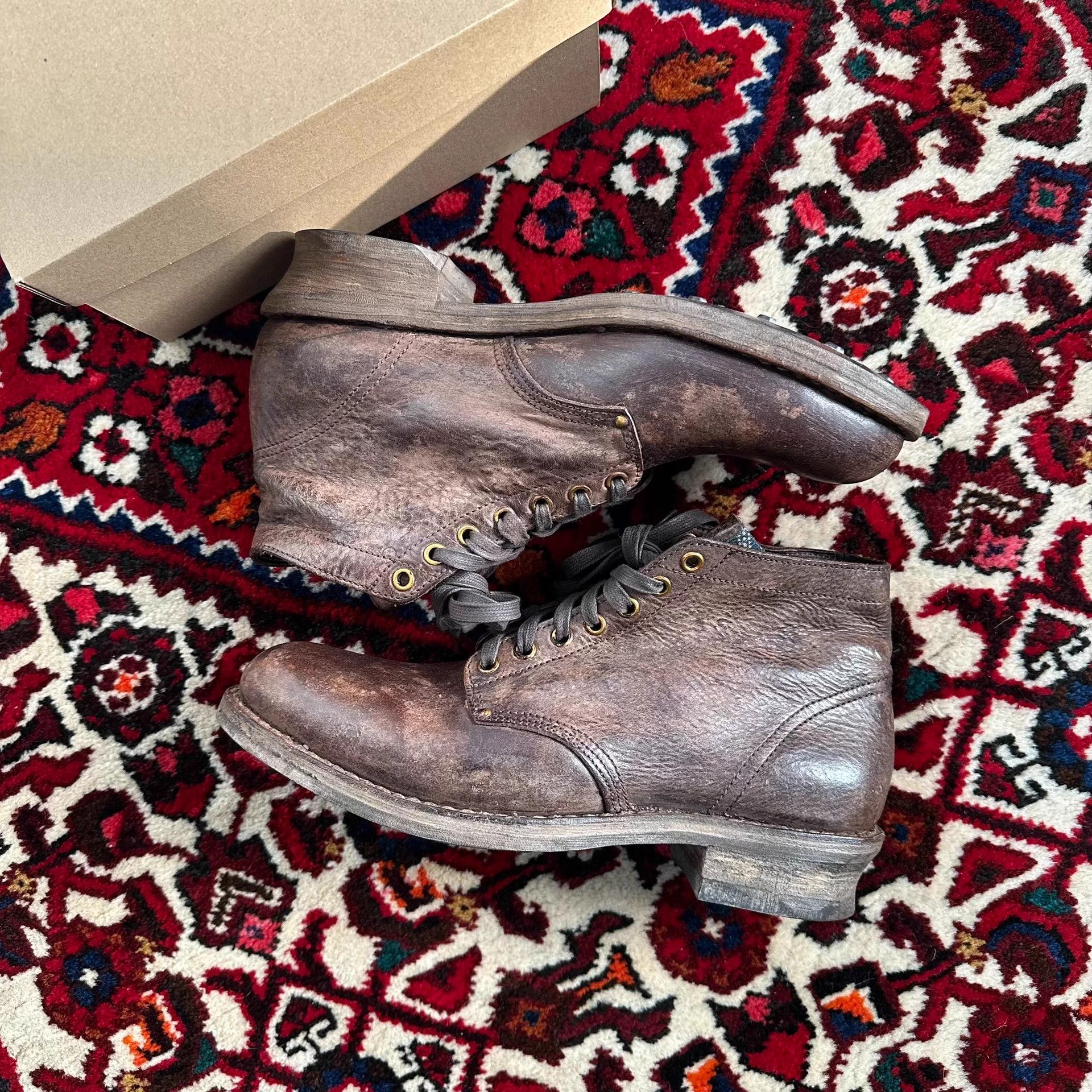 Visvim VISVIM 24SS ICT BRIGADIER BOOTS M10.5 Mud-dyed boots Size US 10 / EU 43 - 3 Thumbnail