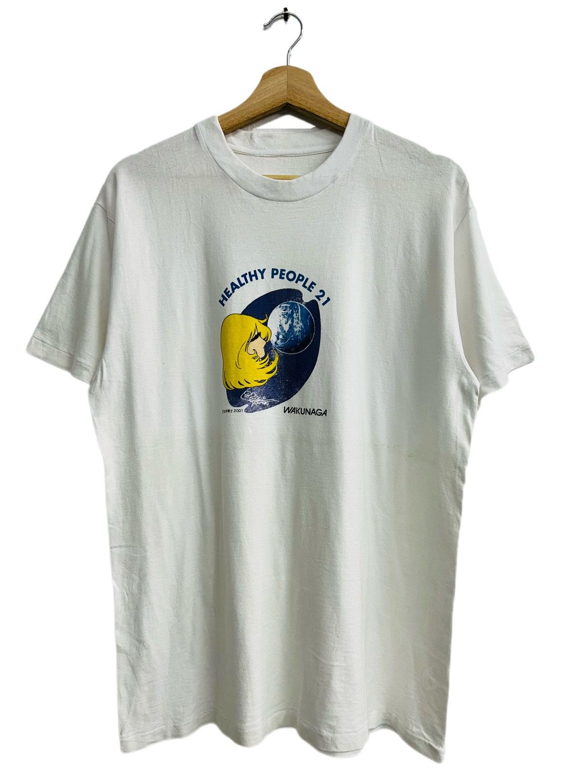 Anime × Japanese Brand × Vintage Vintage 2001 Galaxy Express 999 'Healthy People 21' Size US M / EU 48-50 / 2 - 1 Thumbnail