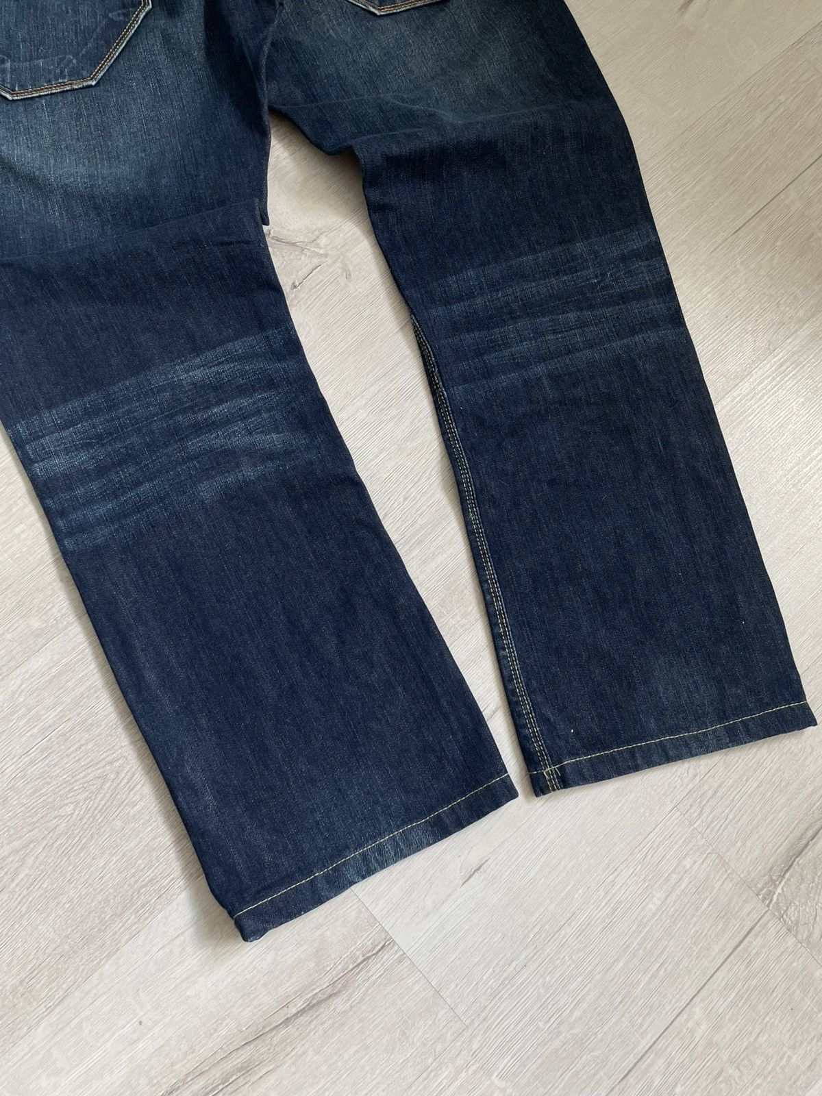 Ed Hardy Y2k Vintag Ed Hardy by Christian Audigier Jeans Washed Denim Size US 34 / EU 50 - 13 Thumbnail