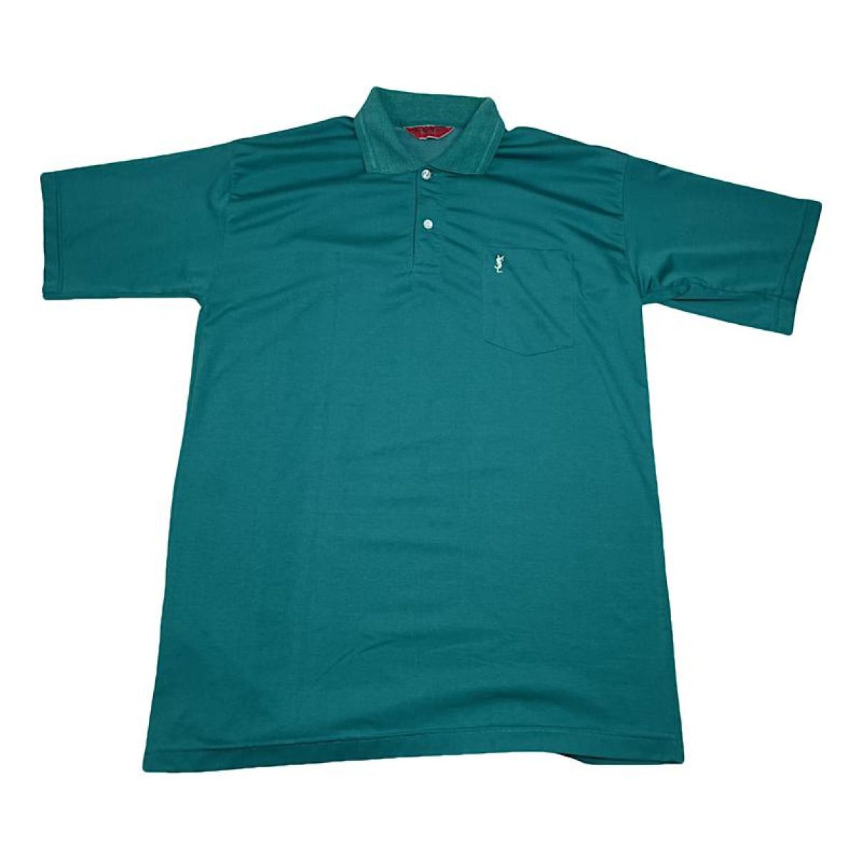 Green Polyester Polo Shirt