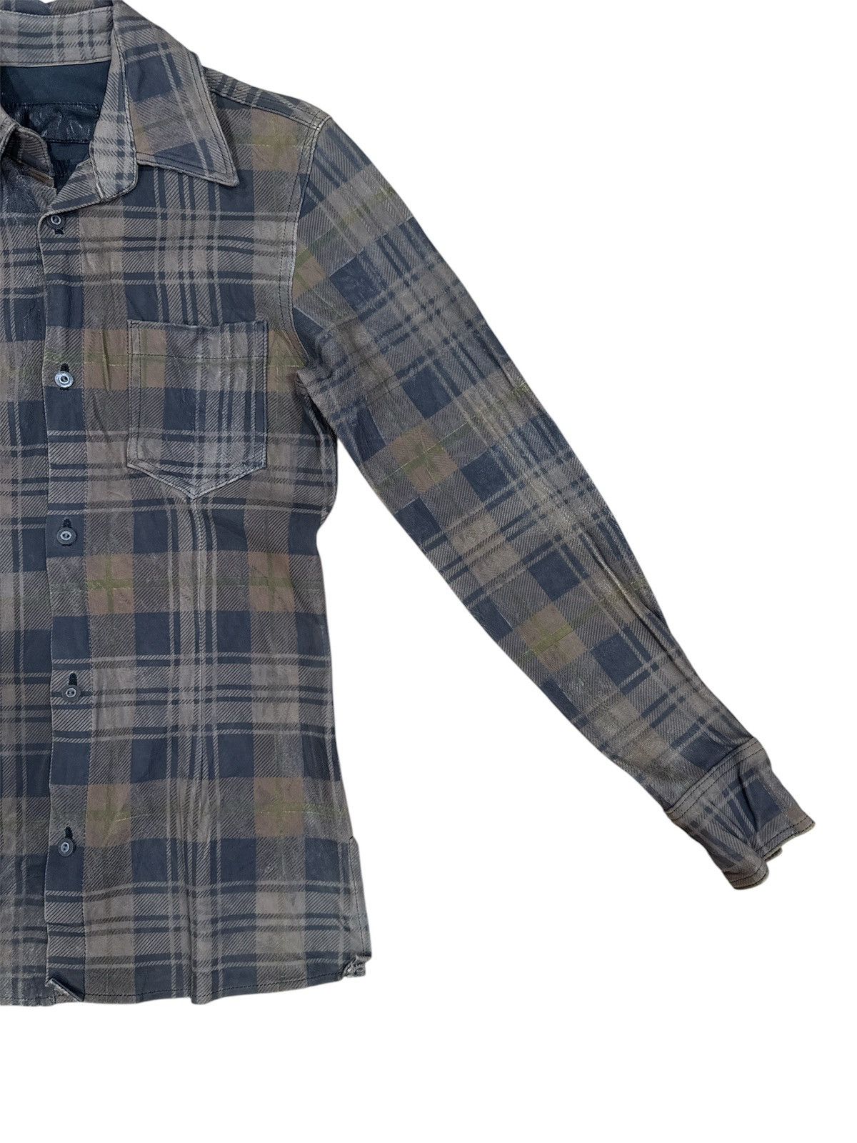 Isamu Katayama Backlash Isamu Katayama Backlash Seep Leather Shirt Size US S / EU 44-46 / 1 - 6 Thumbnail