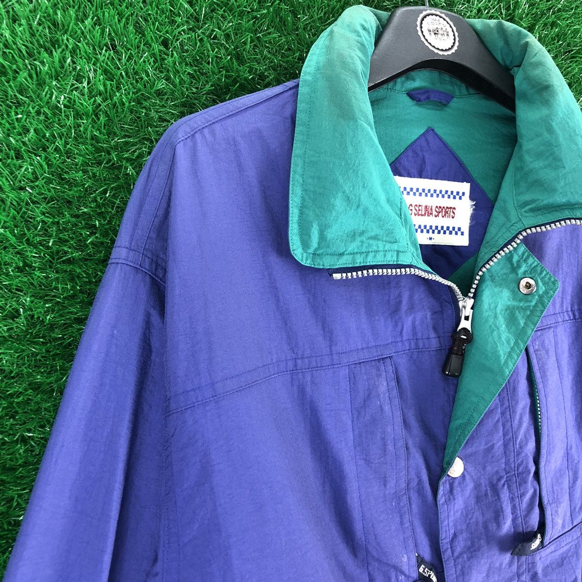 Vintage Vintage 80's G Selina Sports Ski Zipper Jacket Size US M / EU 48-50 / 2 - 2 Thumbnail