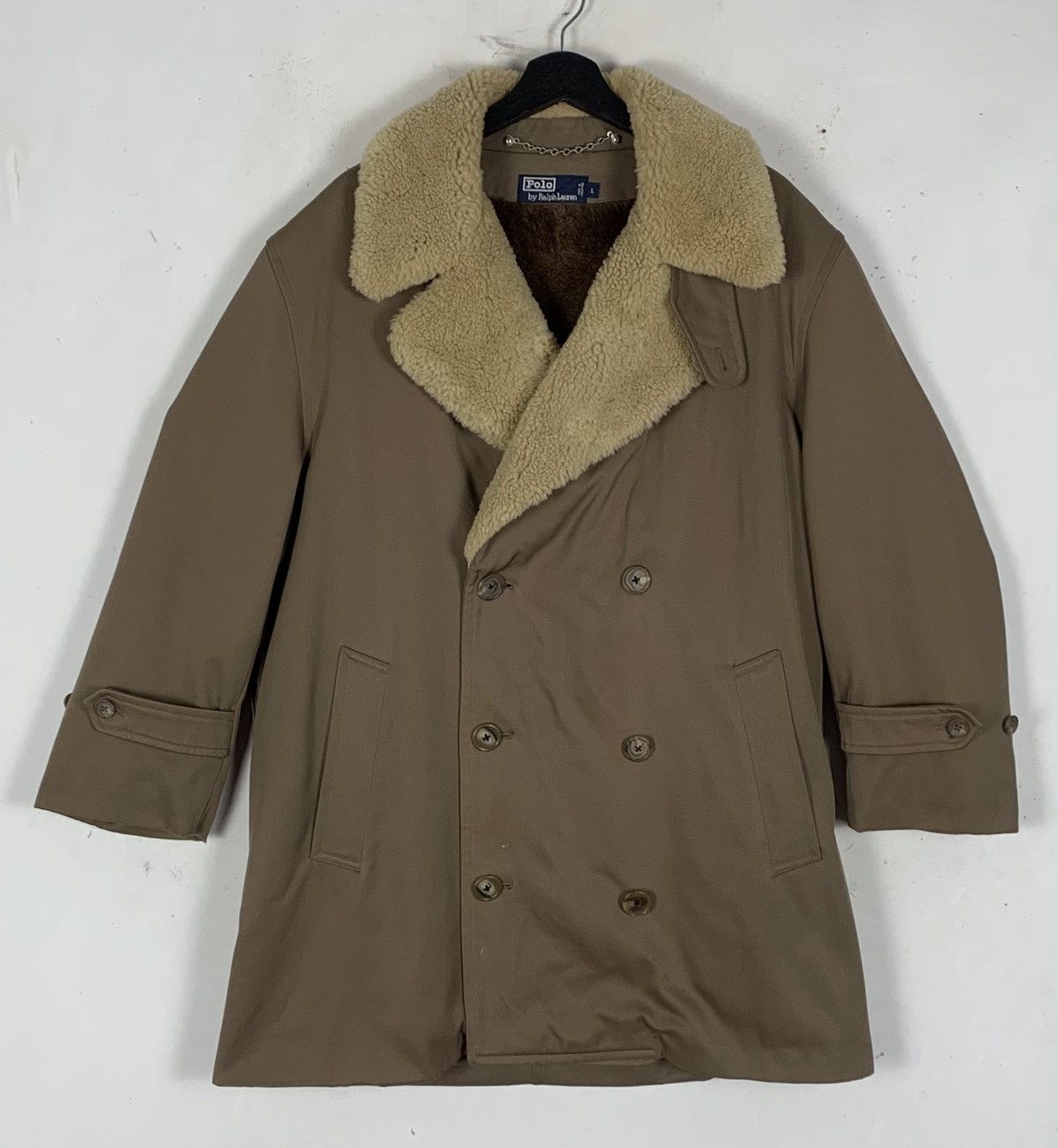 Polo Ralph Lauren Vintage Polo Ralph Lauren Luxury Outwear Sherpa Long Jacket Size US L / EU 52-54 / 3 - 2 Thumbnail